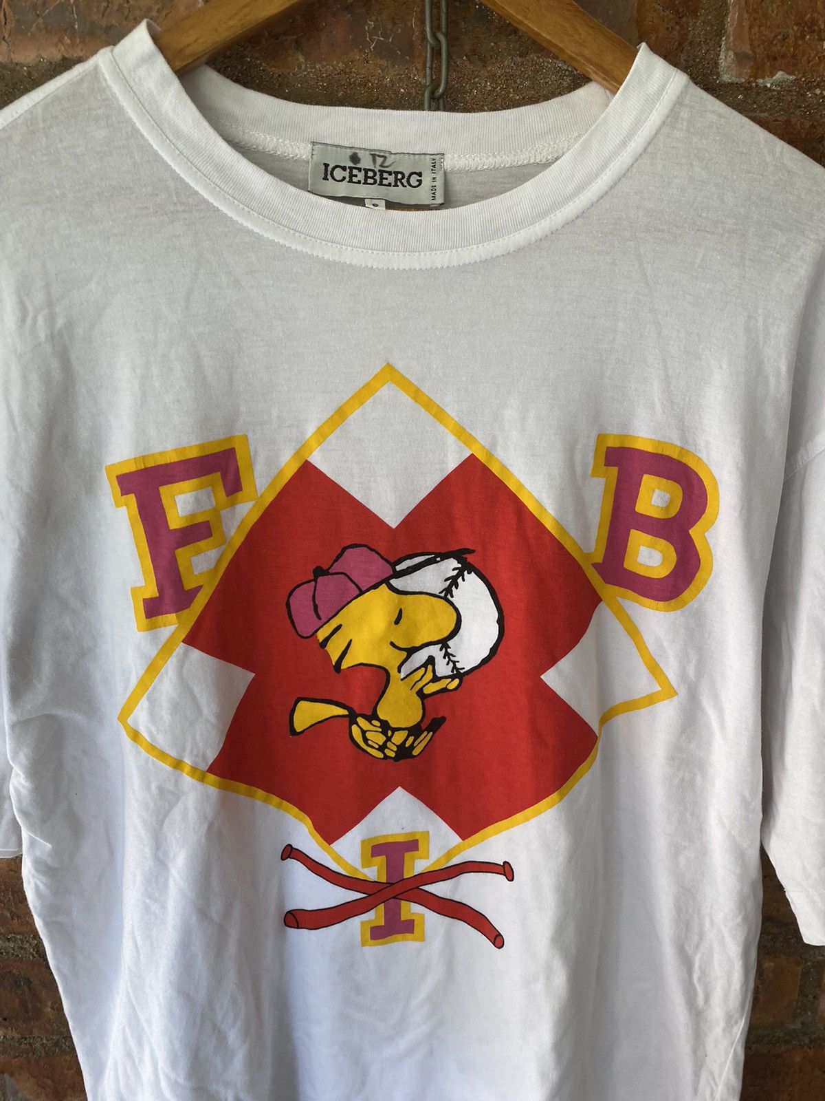 Iceberg 🔥1990s Iceberg Peanuts NBA tee Size US L / EU 52-54 / 3 - 3 Thumbnail