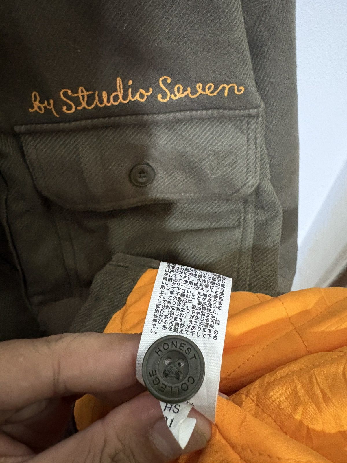 GU × Japanese Brand × Studio Seven Studio Seven 'Honest College' Oversize Shirt Size US XL / EU 56 / 4 - 16 Thumbnail