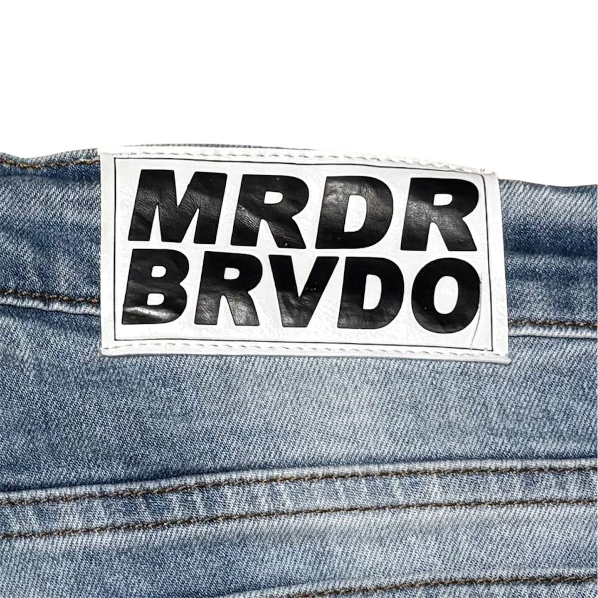 Ev Bravado EV BRAVADO do you think I'm crazy? DISTRESSED JEANS Size US 34 / EU 50 - 8 Thumbnail