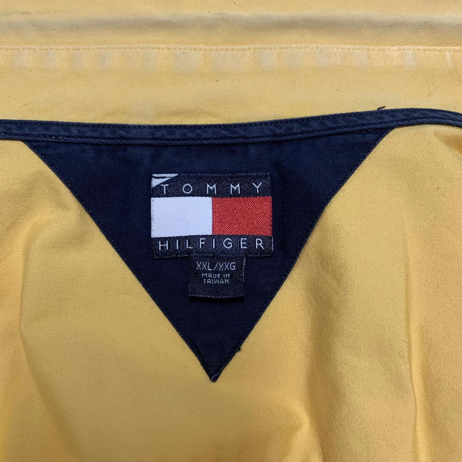 Tommy Hilfiger Tommy Hilfiger Men's XXL Yellow Button-Up Shirt Size US XXL / EU 58 / 5 - 5 Thumbnail