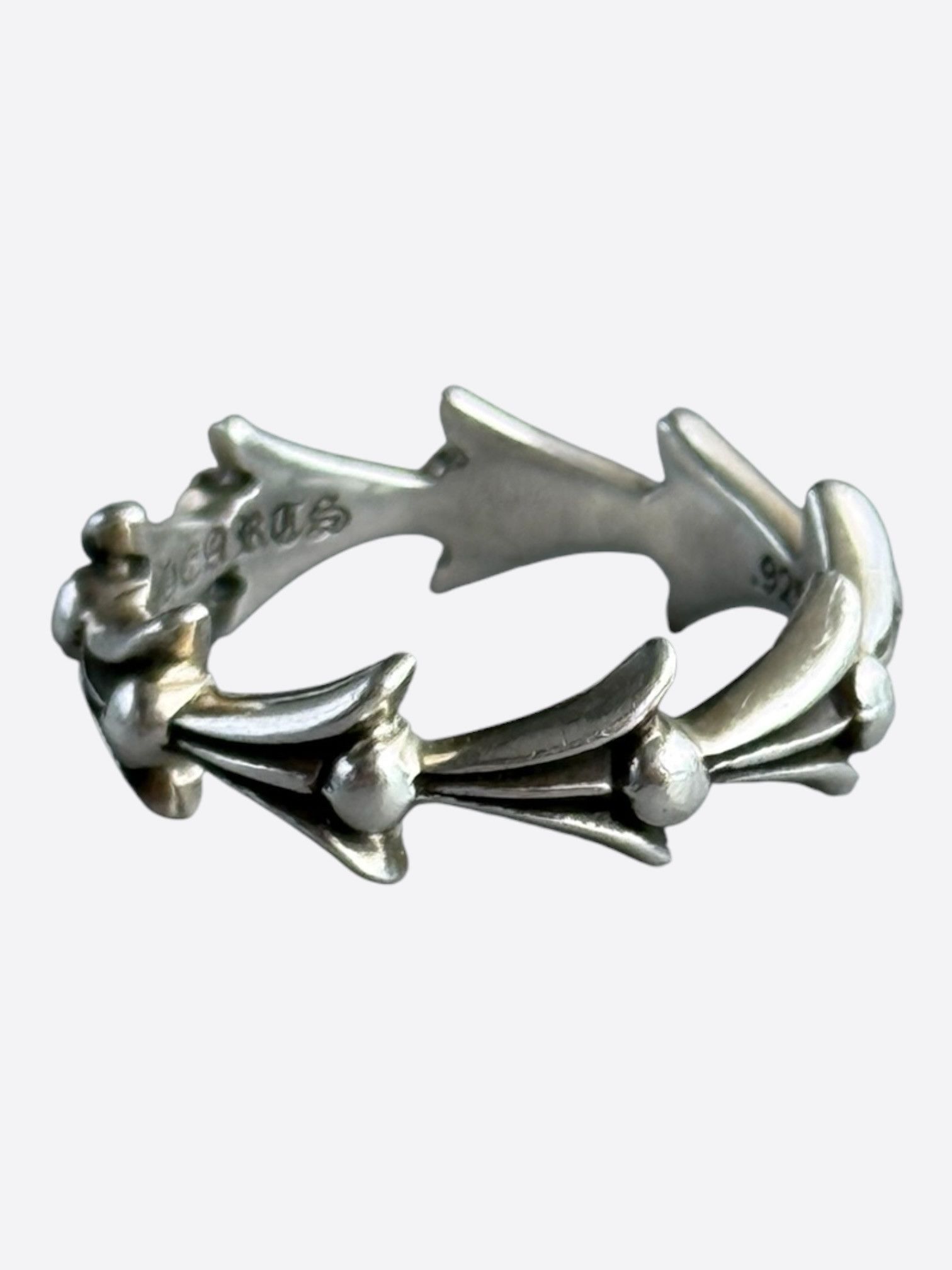 Chrome Hearts Chrome Hearts Silver Cross Tail Ring Size ONE SIZE - 2 Thumbnail