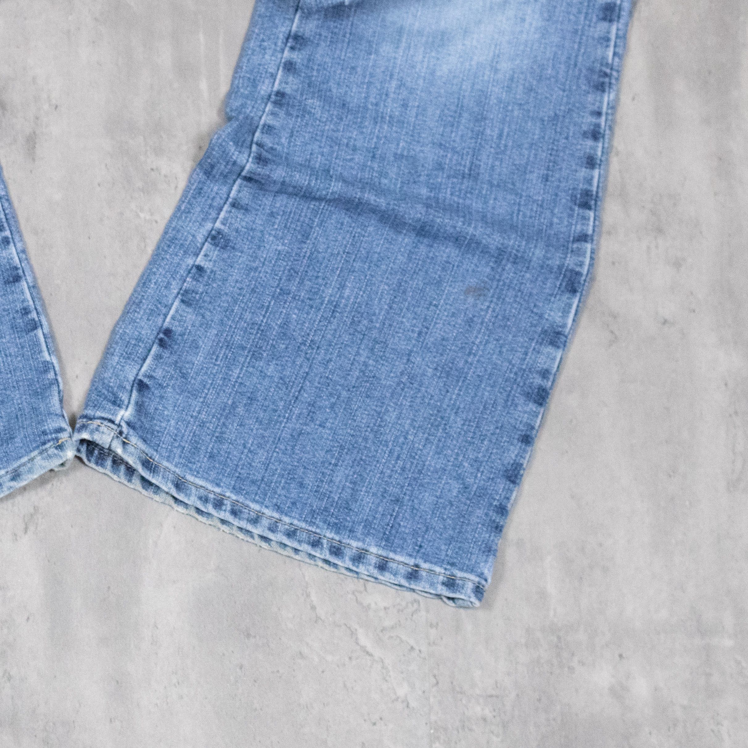 Japanese Brand Y2K 2000's Midwash Baggy Relax Fit Wide JNCO Denim Pant's Size US 34 / EU 50 - 5 Thumbnail