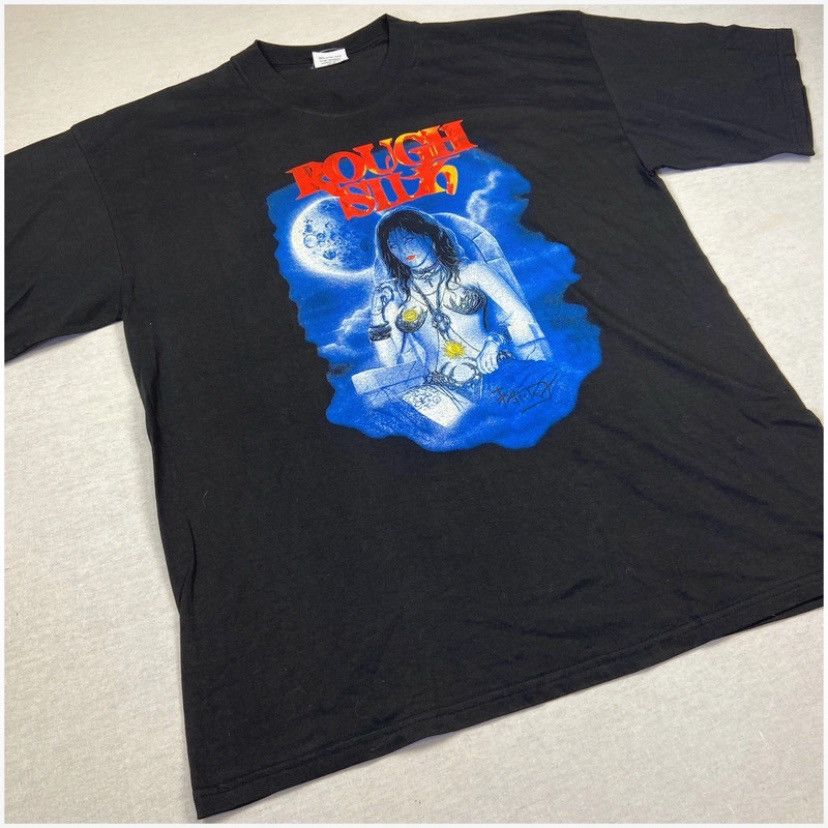 Vintage Vintage Rough Silk Tour T-Shirt Size US XL / EU 56 / 4 - 2 Thumbnail