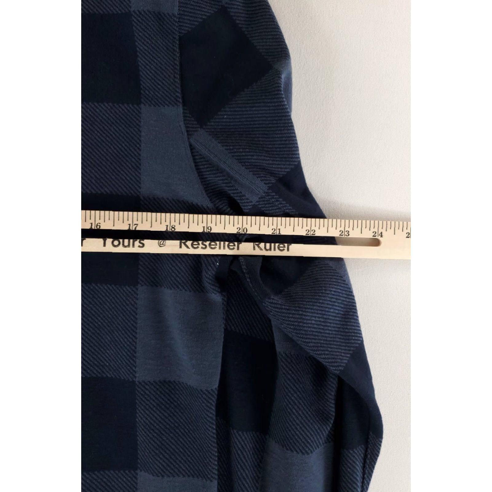 Lululemon Lululemon Soft Knit Overshirt Buffalo Check Blue Plaid Long Sleeve Mens M NWT Shirt Size US M / EU 48-50 / 2 - 5 Thumbnail