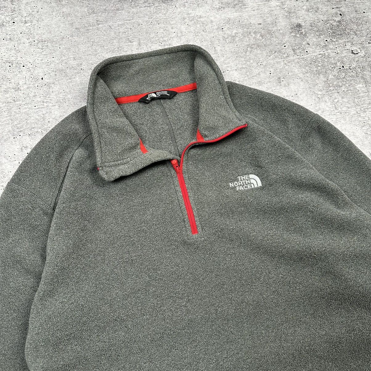 The North Face The North Face 1/4 Zip Fleece Pullover Jacket Men’s Gray Size US L / EU 52-54 / 3 - 2 Thumbnail