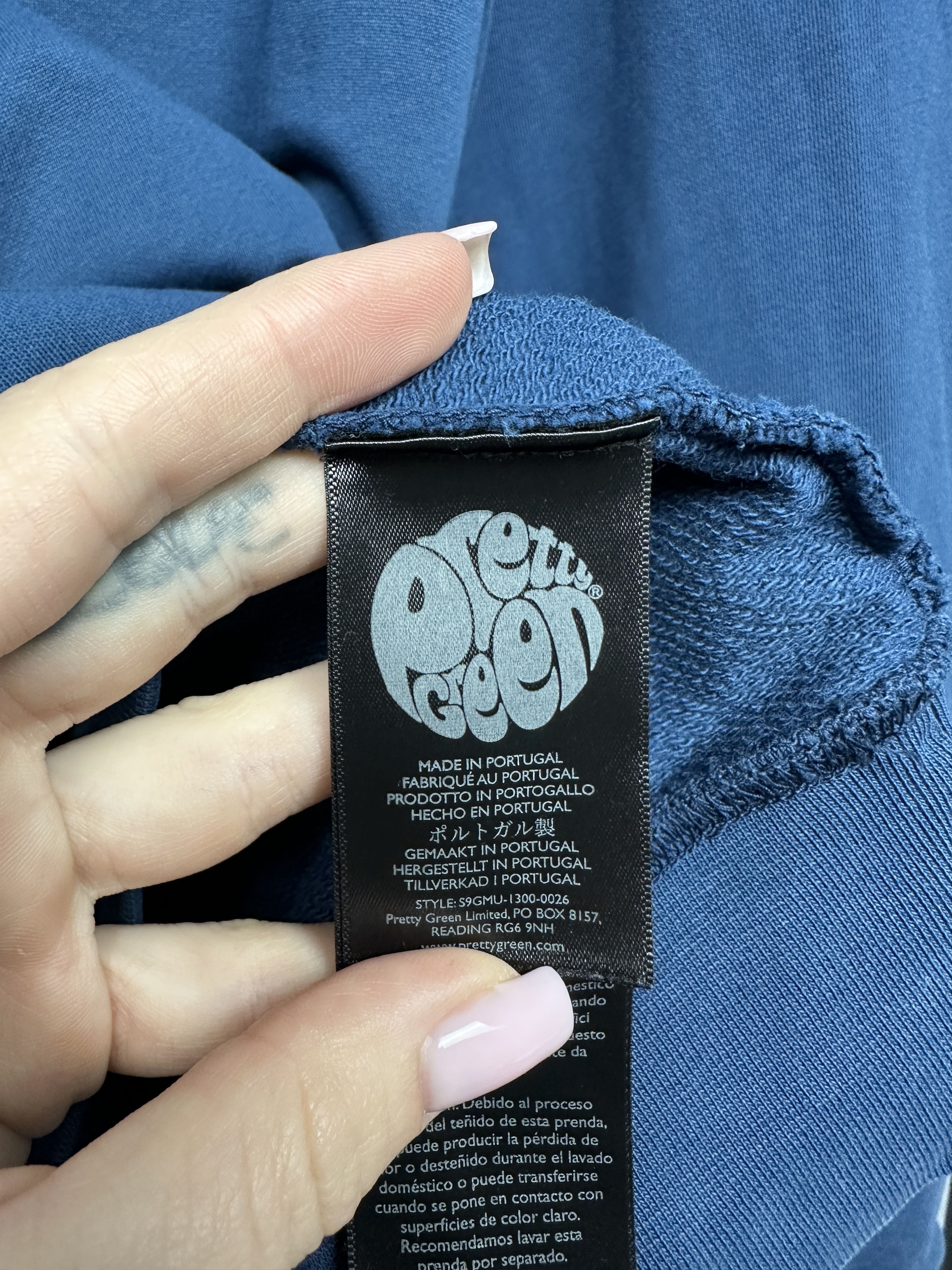 Pretty Green Pretty Green Vintage Mens Sweatshirt Size US L / EU 52-54 / 3 - 5 Thumbnail