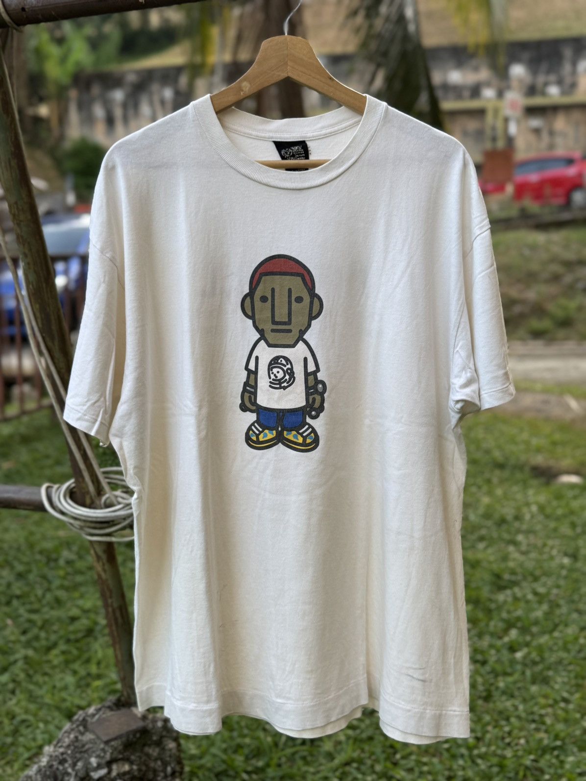 Billionaire Boys Club Masterpiece OG BBC Pharrell Williams character 2006 tees Size US XL / EU 56 / 4 - 1 Thumbnail