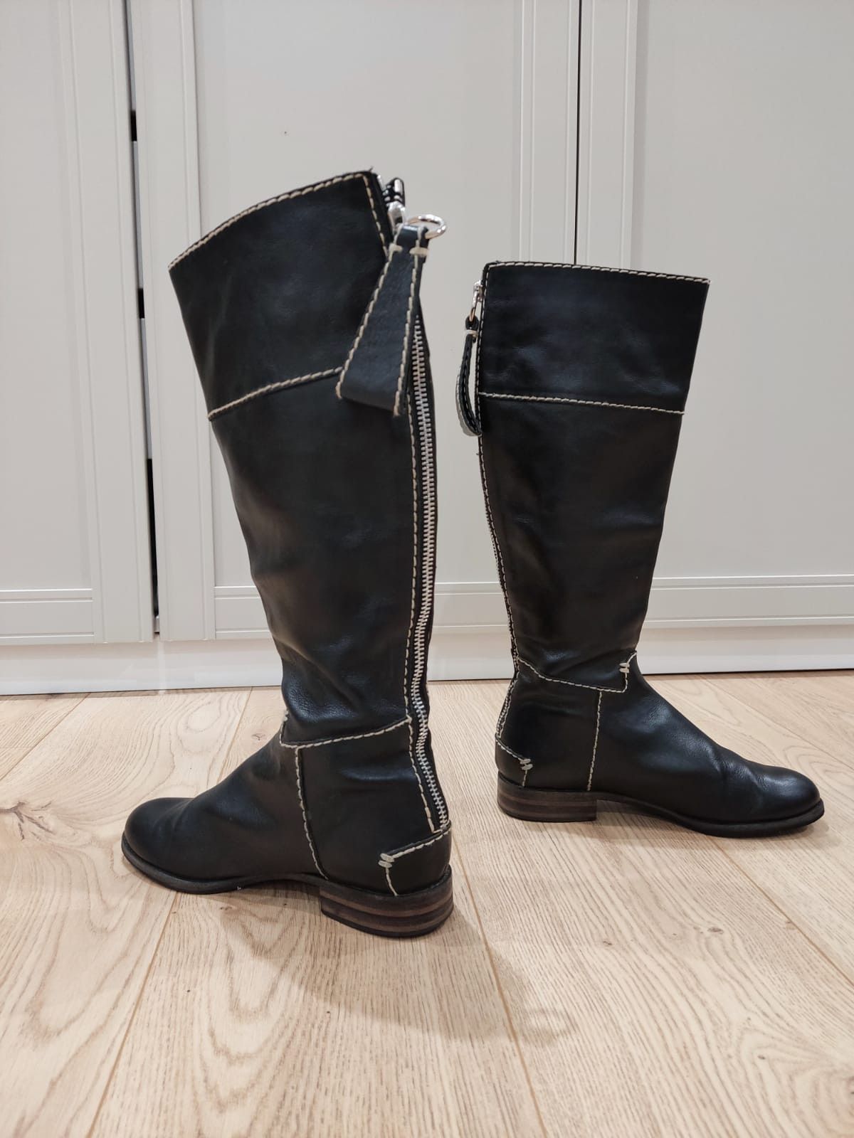 Chloe Leather boots Chloe Size US 7.5 / IT 37.5 - 5 Thumbnail