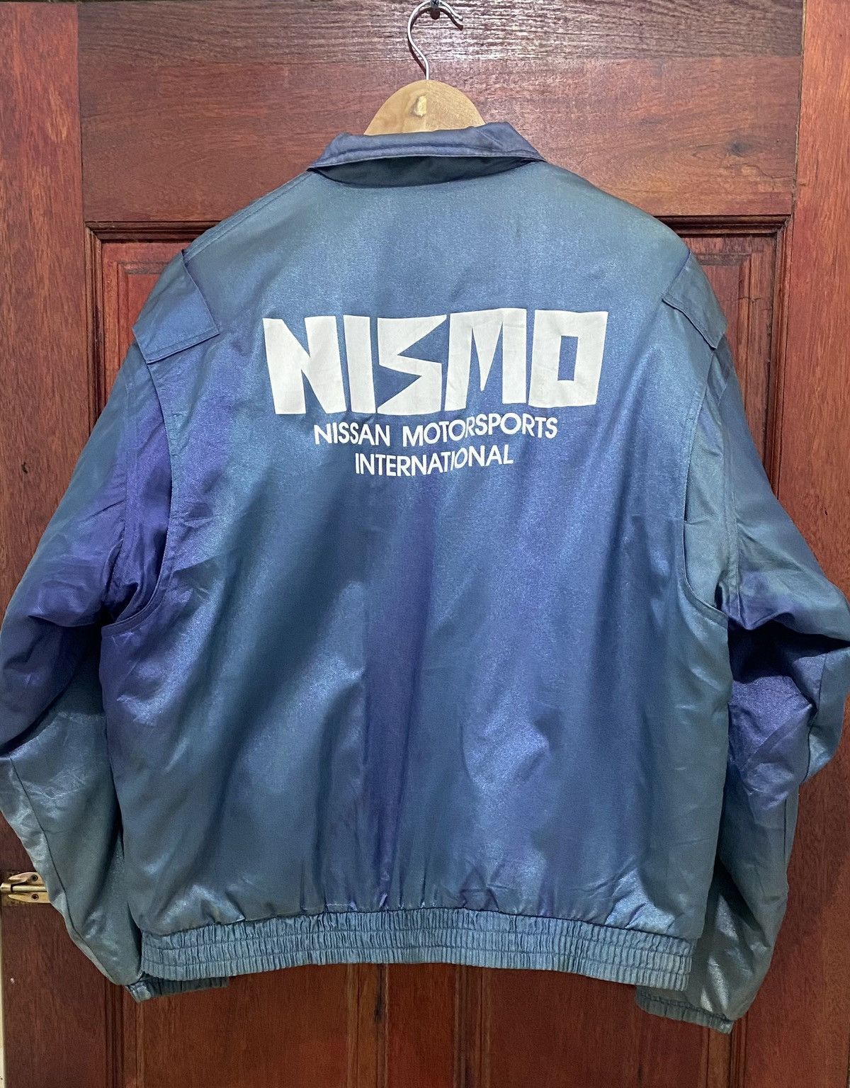Sports Specialties Rare Og Vintage 90s Nissan Nismo Sun Faded Old Logo Jacket Size US L / EU 52-54 / 3 - 3 Thumbnail