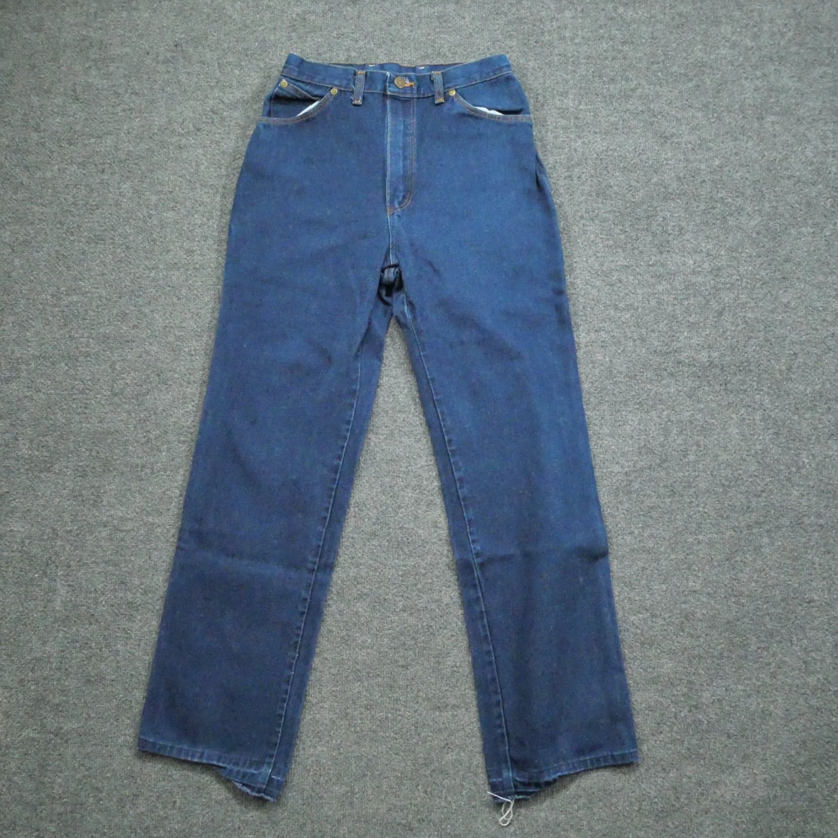 Wrangler VINTAGE Wrangler Jeans Womens 12 28x29 Blue Denim Pants Western 70s Size 28" / US 6 / IT 42 - 2 Thumbnail