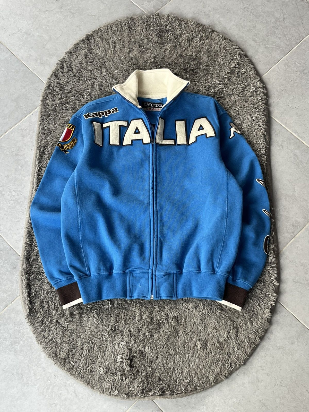 Kappa Vintage Zip Kappa Soccer ITALIA 🇮🇹 Size US M / EU 48-50 / 2 - 1 Thumbnail