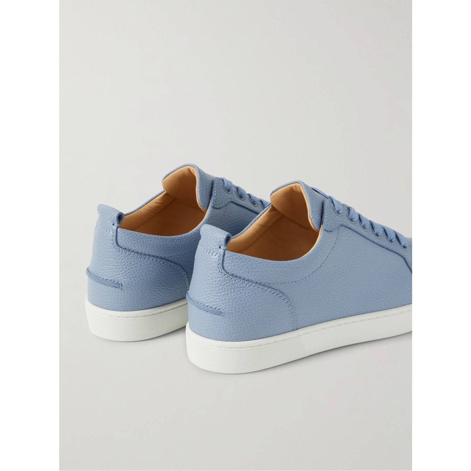 Christian Louboutin Christian Louboutin Rantulow Flat Blue Zinc Leather Low Size US 10.5 / EU 43-44 - 11 Thumbnail