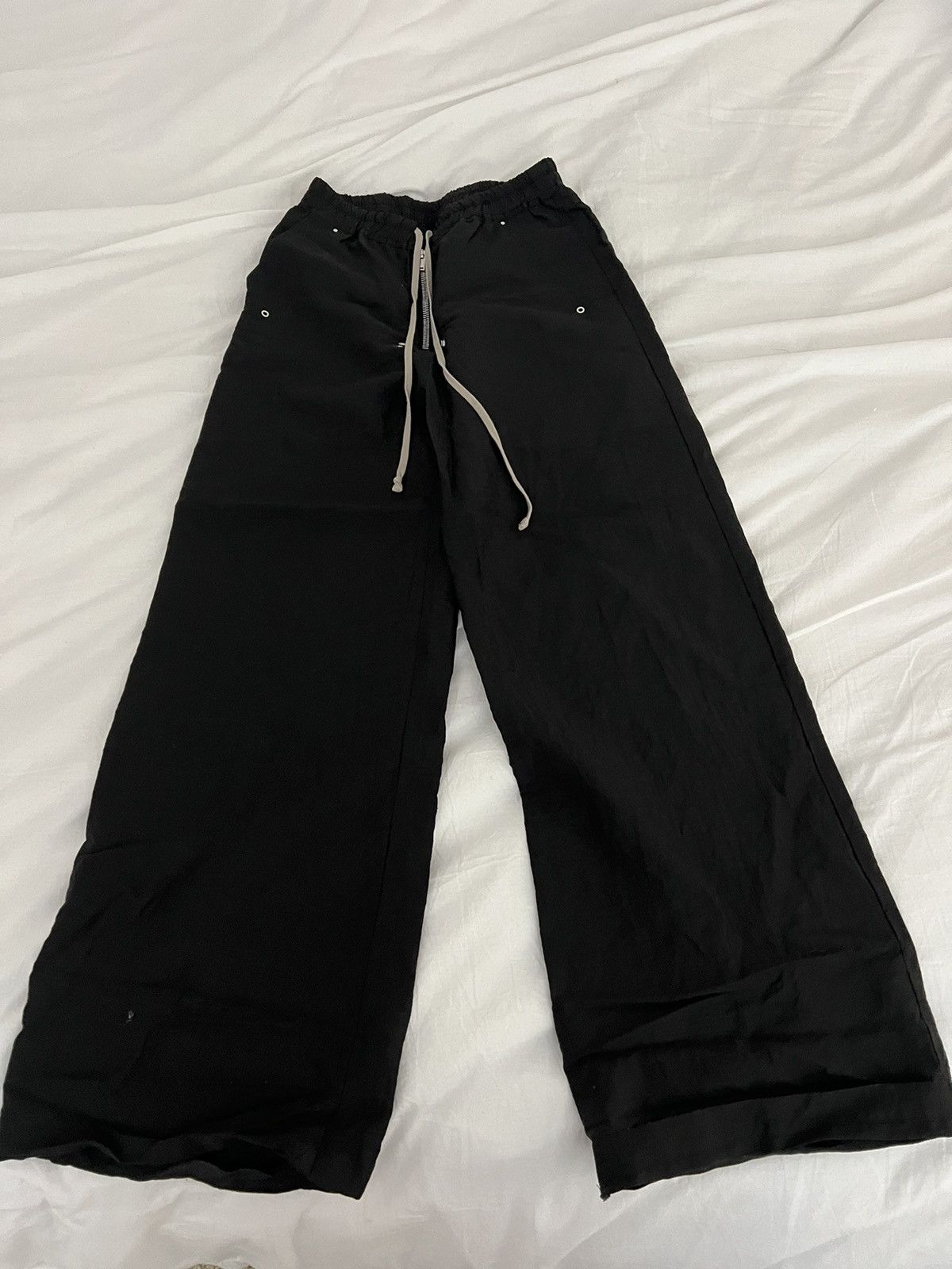 Rick Owens Black Drawstring Lounge Pants