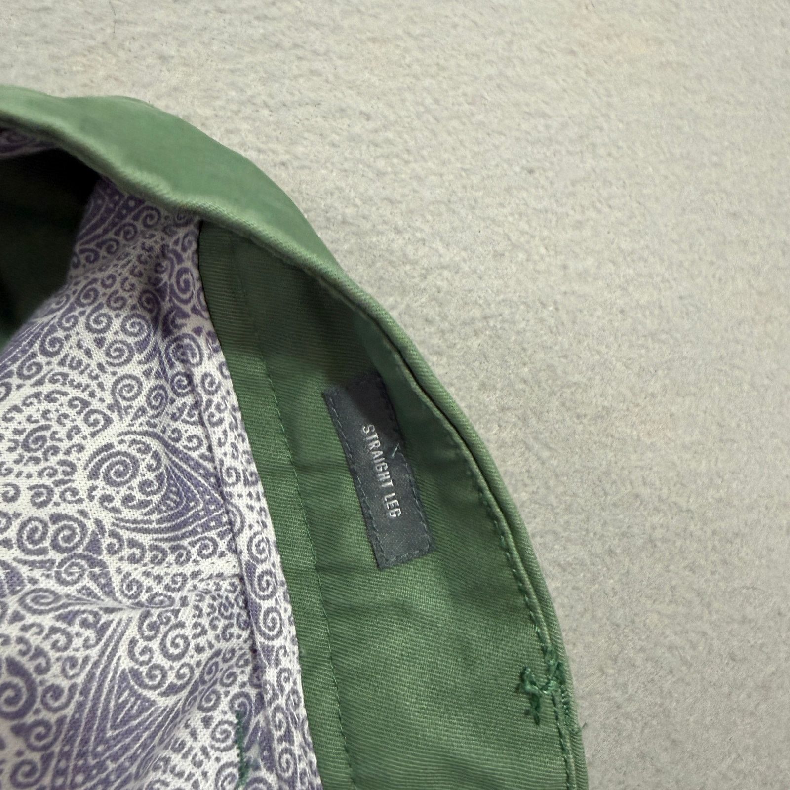 Bonobos BONOBOS Washed Chinos Straight Leg Pants Men's 30x34 Green Size US 30 / EU 46 - 5 Thumbnail