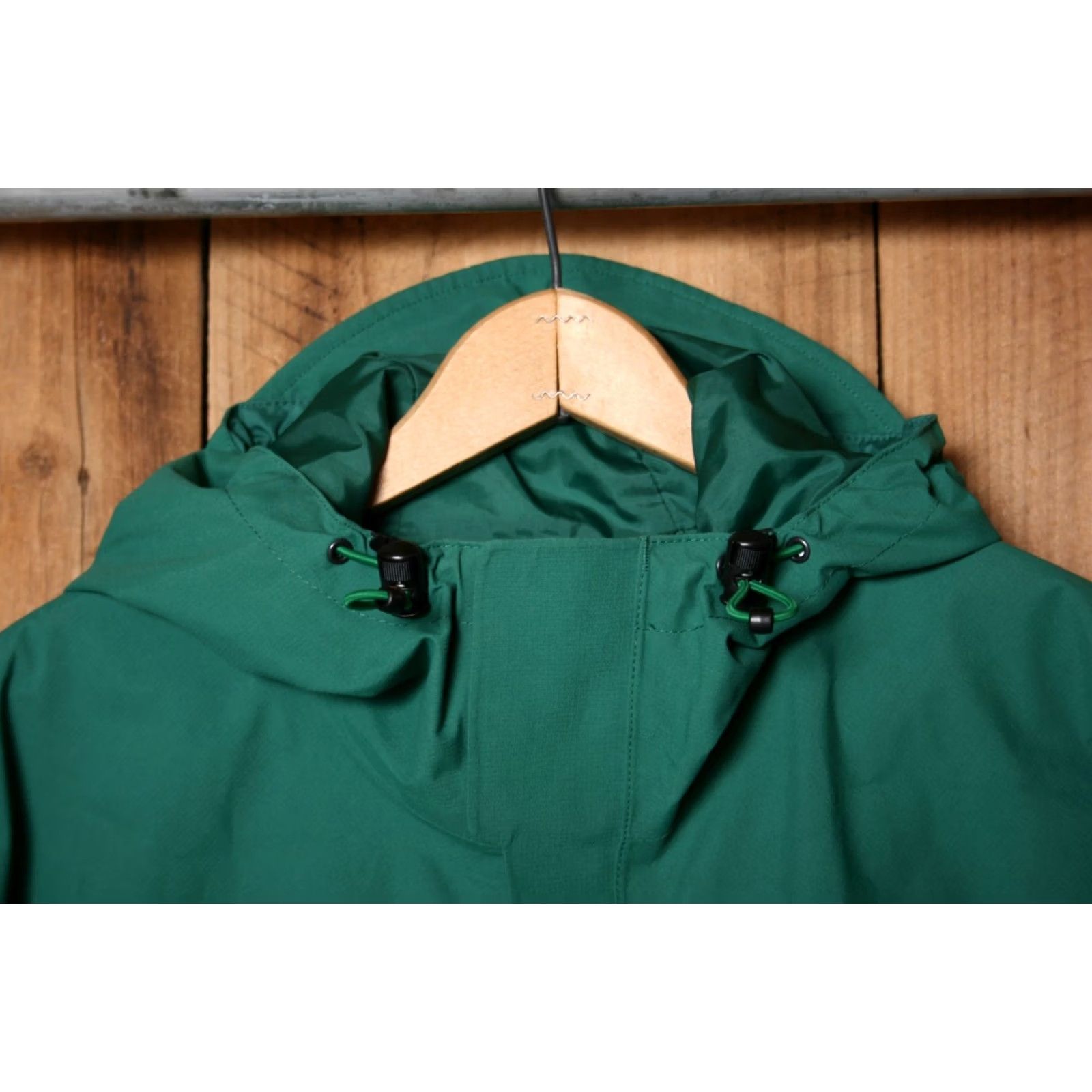 Vintage Cabela's Green Nylon Gore-Tex Hooded Rain Jacket Men's MT Jacket Zip Rain Coat Mens Green Nylon Gore-Tex Hooded Rain Jacket MT Size US M / EU 48-50 / 2 - 2 Thumbnail