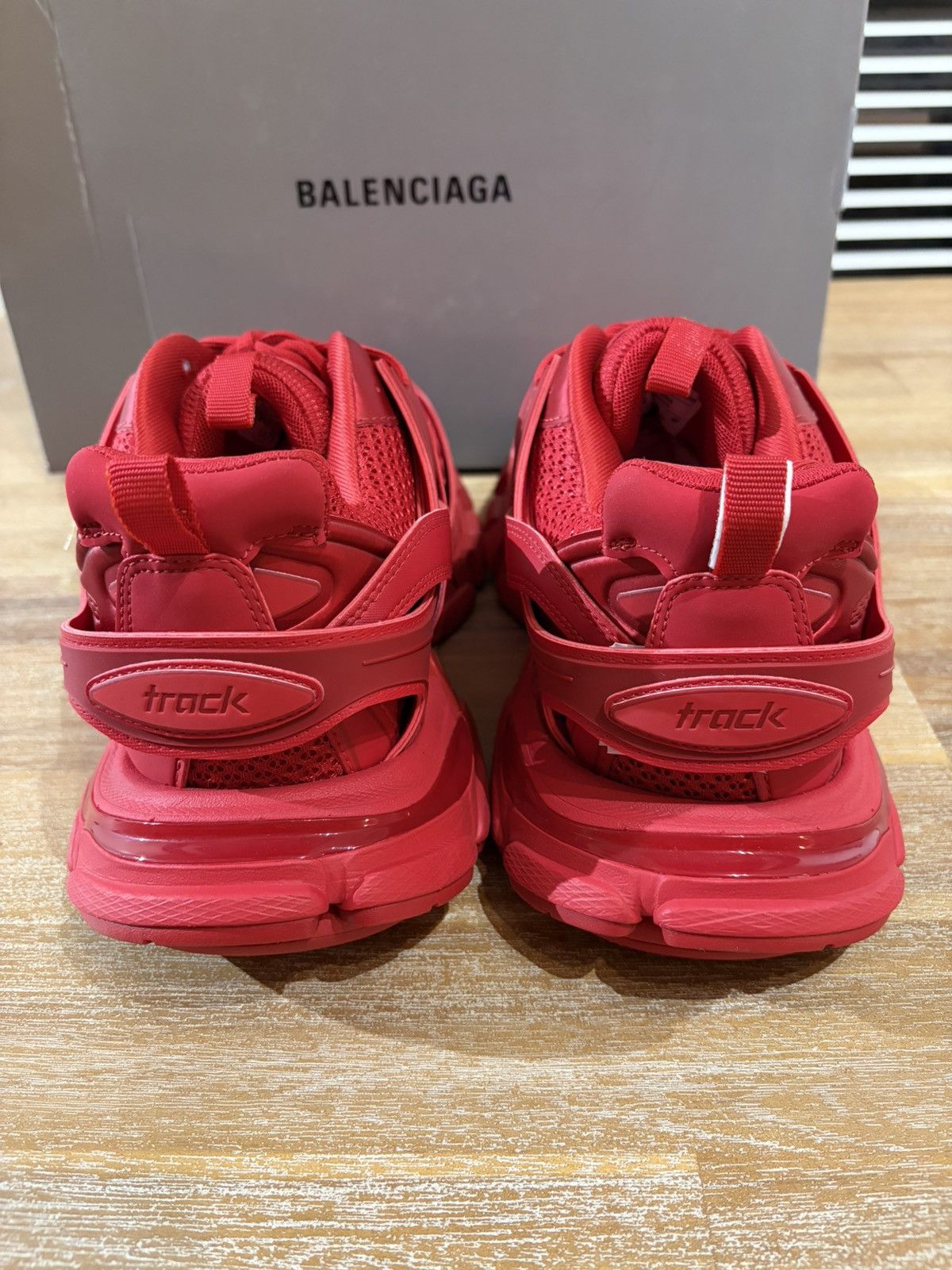 Balenciaga Red Balenciaga Track 1.0 Size US 11 / EU 44 - 6 Thumbnail