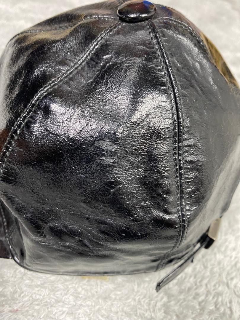 Prada Prada Leather Cap Size ONE SIZE - 4 Thumbnail