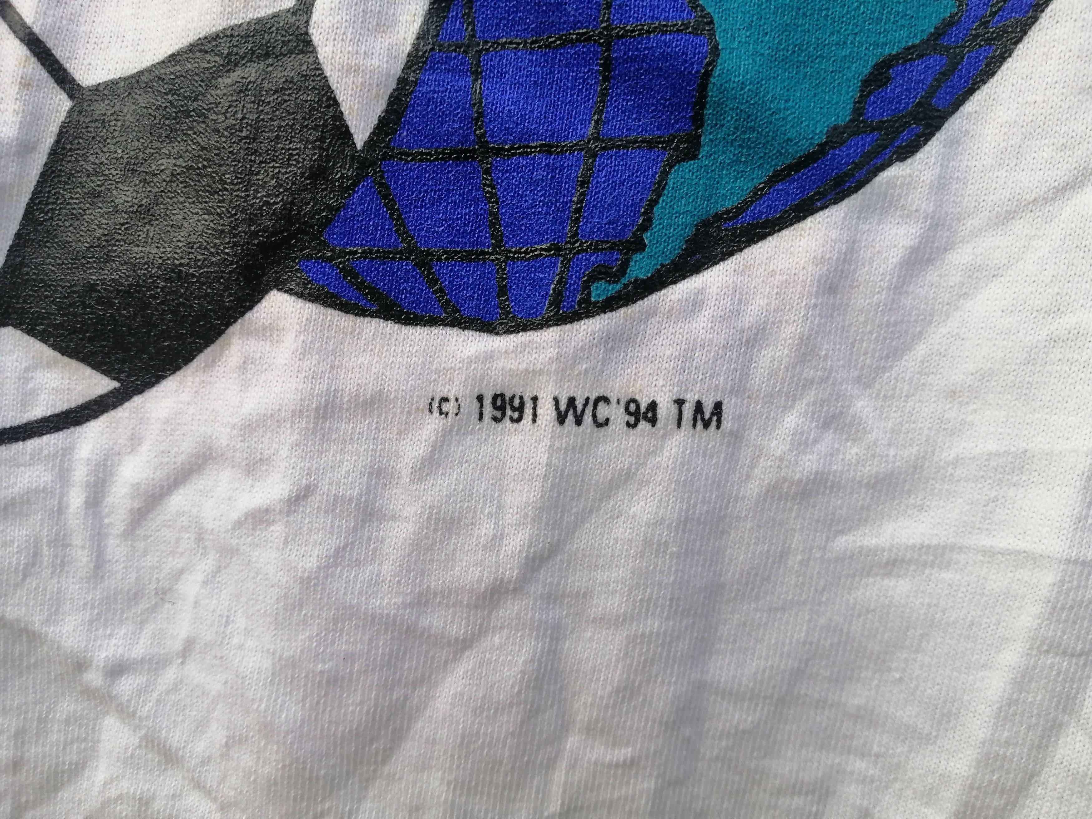 Logo 7 1994 fifa world cup vintage nos t shirt Size US XL / EU 56 / 4 - 4 Thumbnail