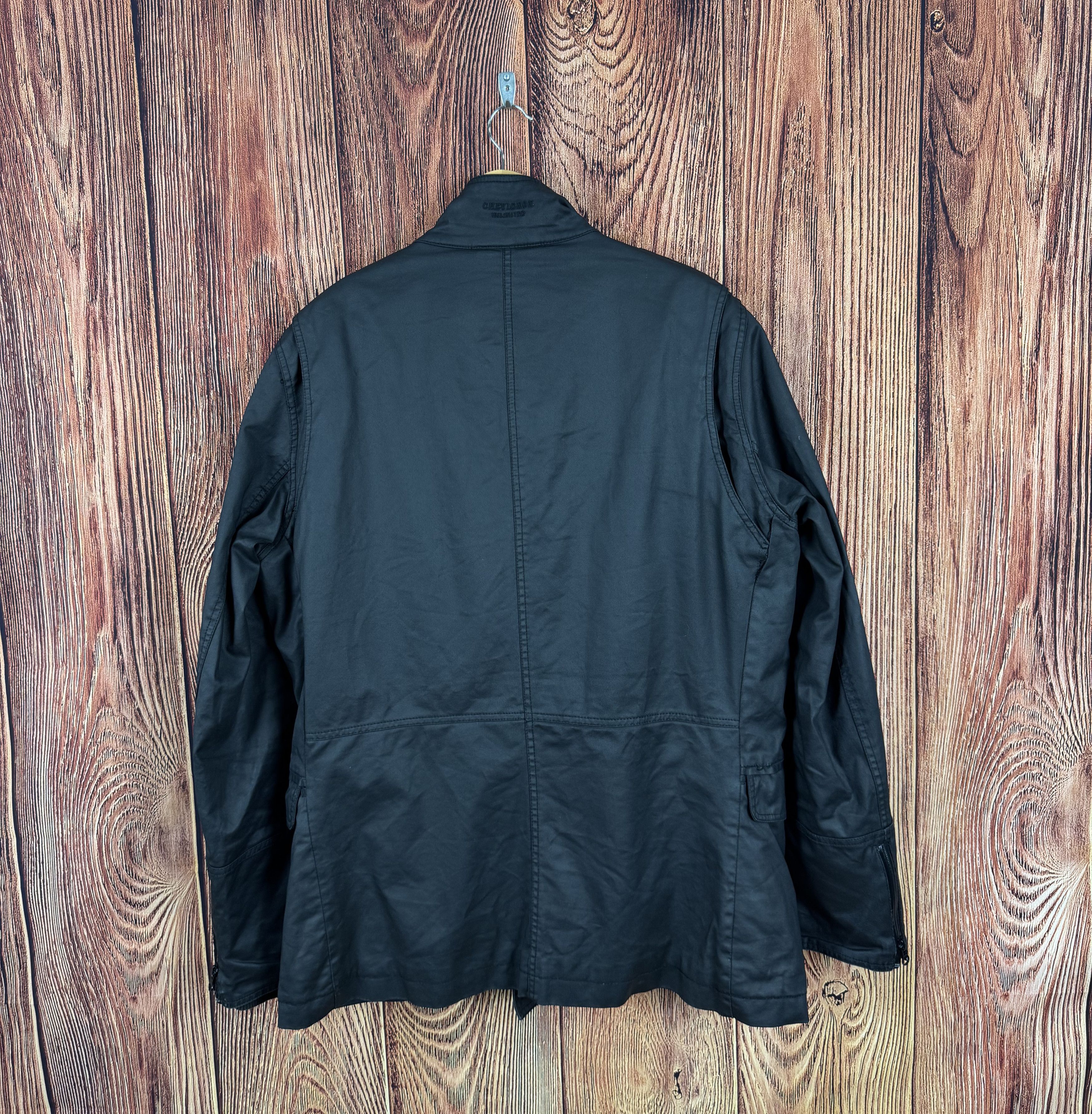 Chevignon CHEVIGNON Unlimited Double Breasted Black Coat Jacket Size US XXL / EU 58 / 5 - 5 Thumbnail