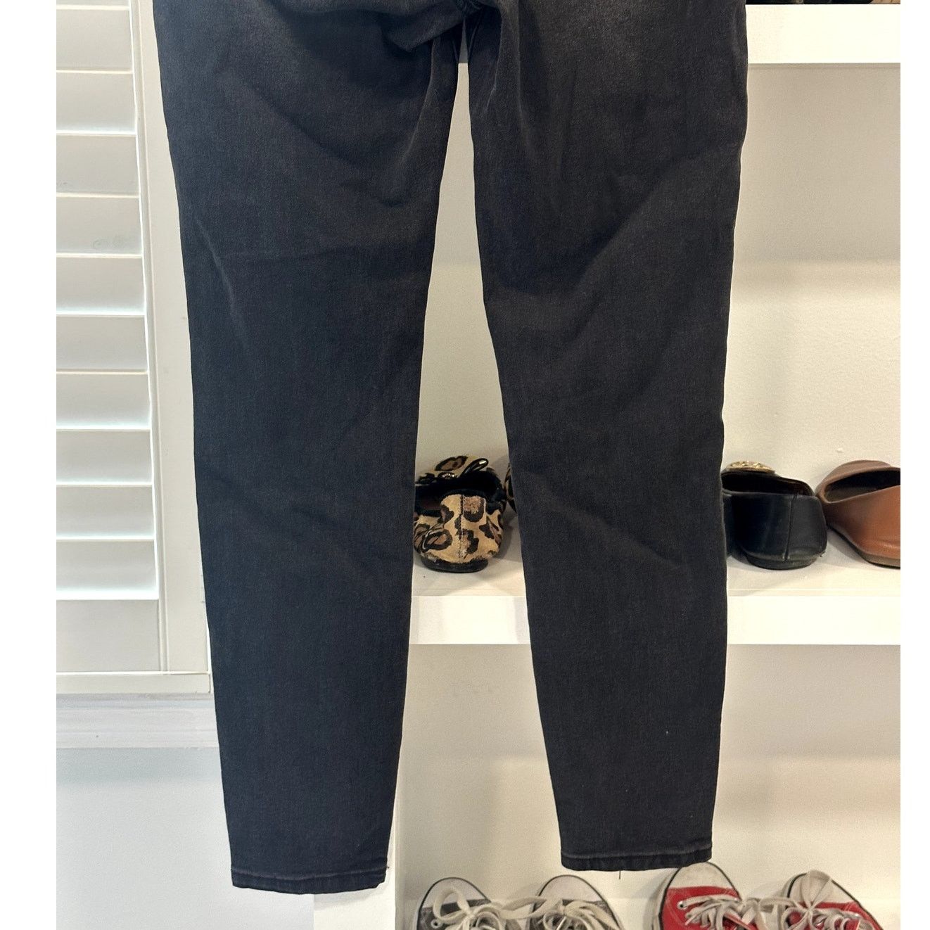 Other Abound Women's Black Destress High Rise Skinny Jeans 28 NWT Size 28" / US 6 / IT 42 - 6 Thumbnail