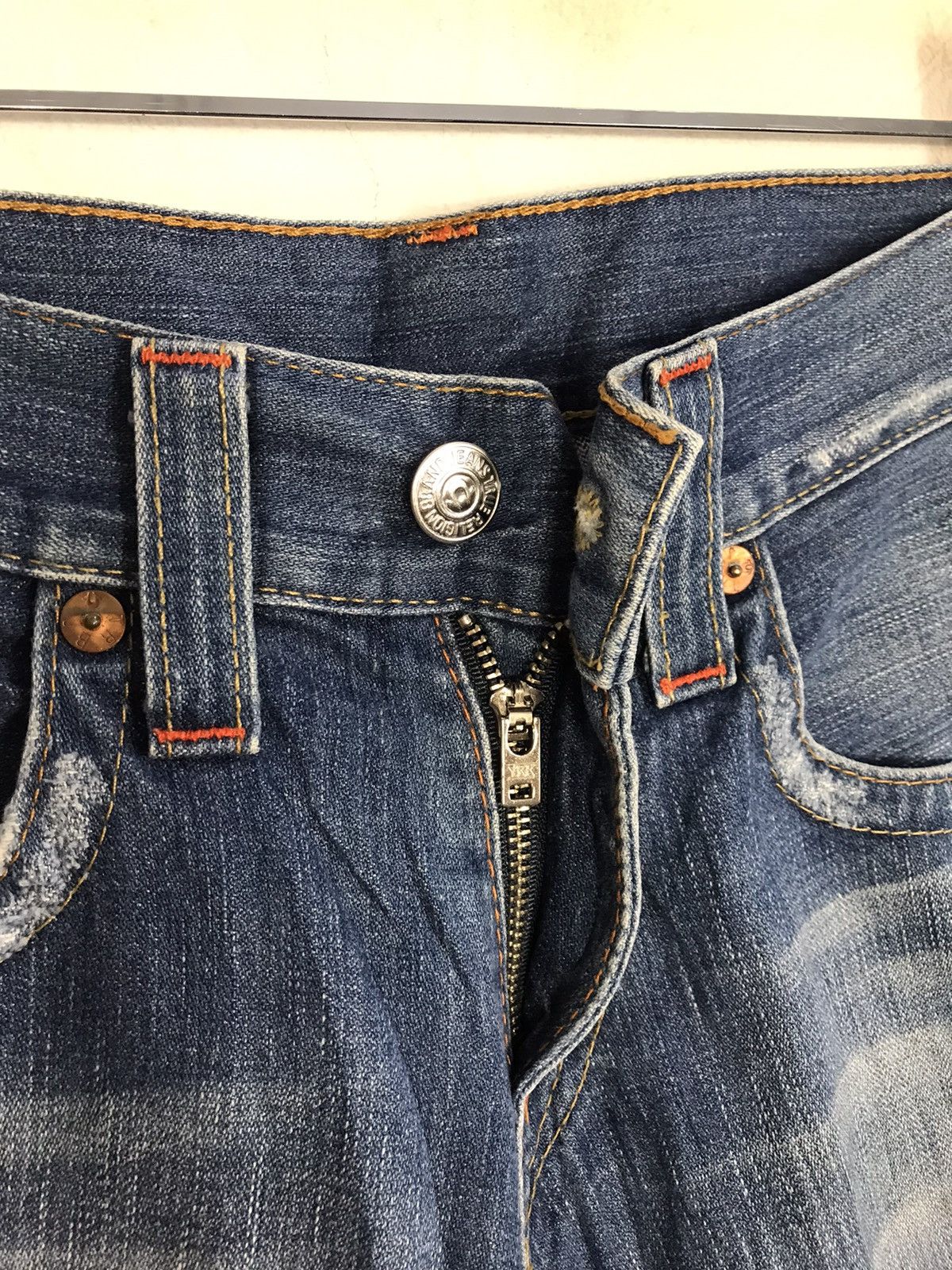 True Religion True Religion Joey Usa Flaps Pocket Low Rise Fits 31 32 Size US 31 - 4 Thumbnail