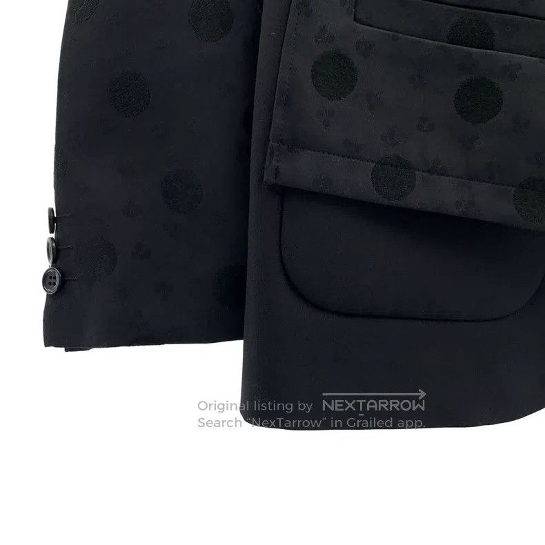 Comme des Garcons Comme Des Garcons Round dot double-layered slim-fit jacket Size M / US 6-8 / IT 42-44 - 3 Thumbnail