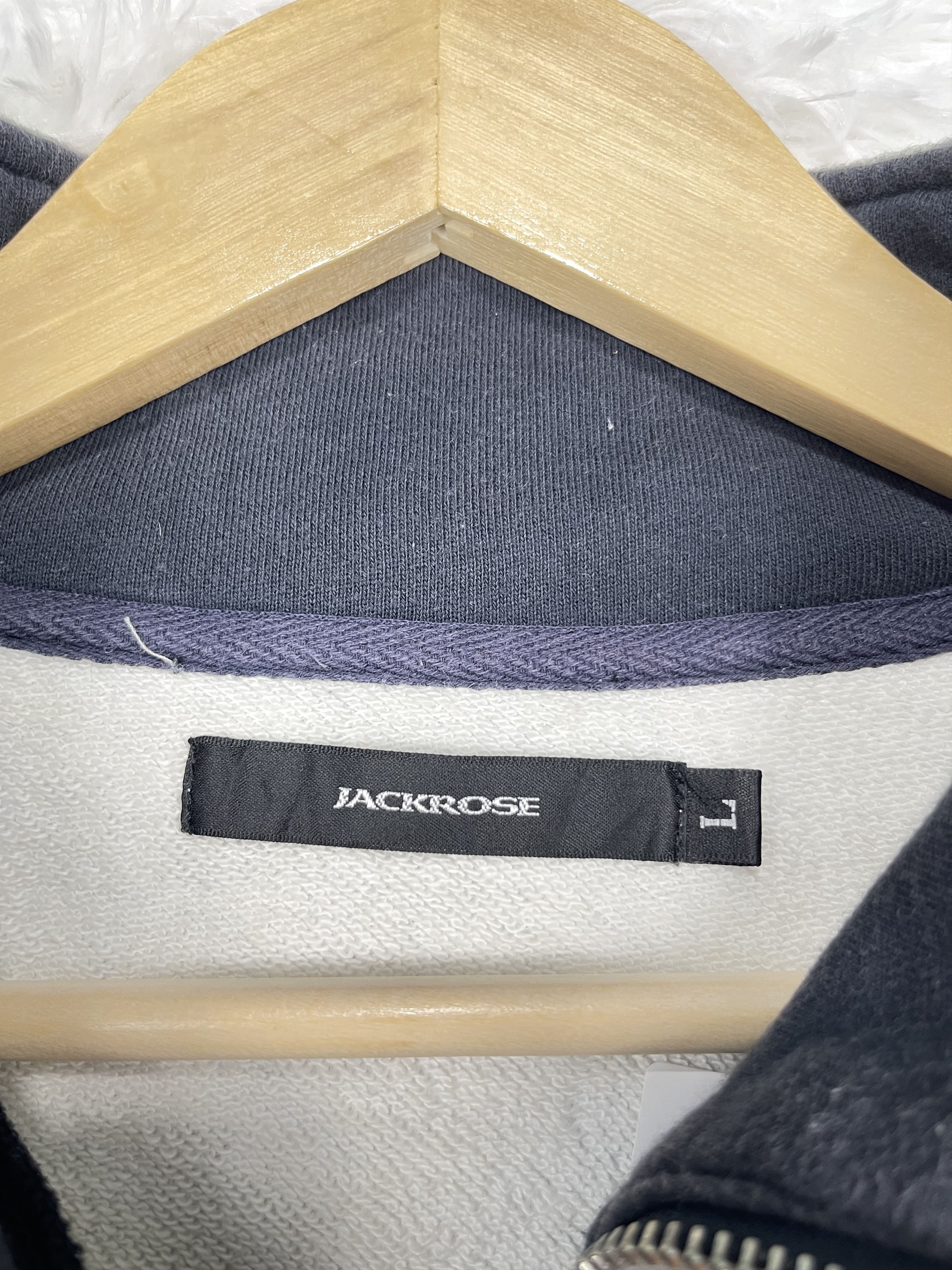 Raf Simons Vtg Skookum Mills x Jackrose Quarter-Zip Sweatshirt AS0010 Size US L / EU 52-54 / 3 - 4 Thumbnail