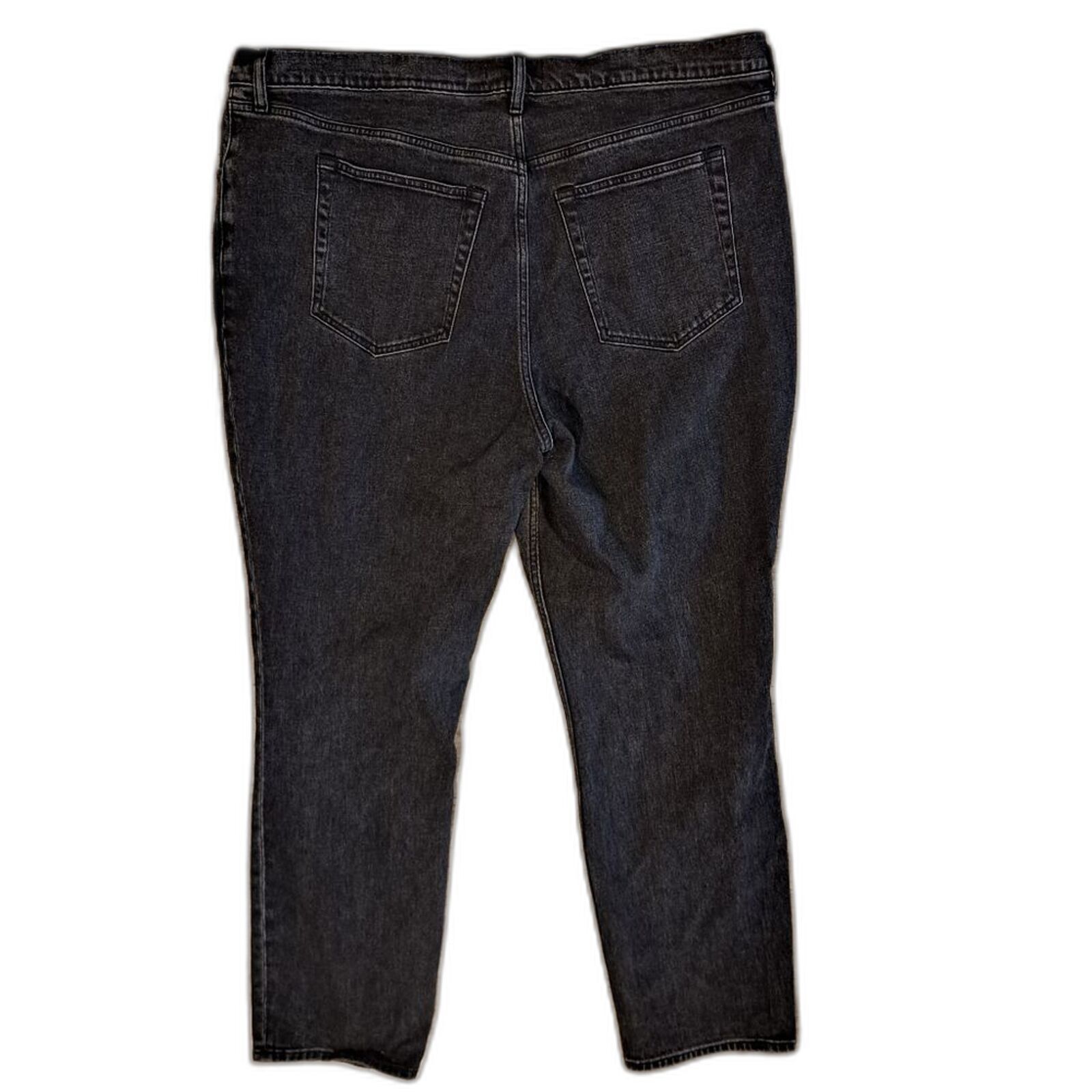 Abercrombie & Fitch Abercrombie & Fitch The 90's Slim High Rise black jeans 35 Size 35" - 5 Thumbnail