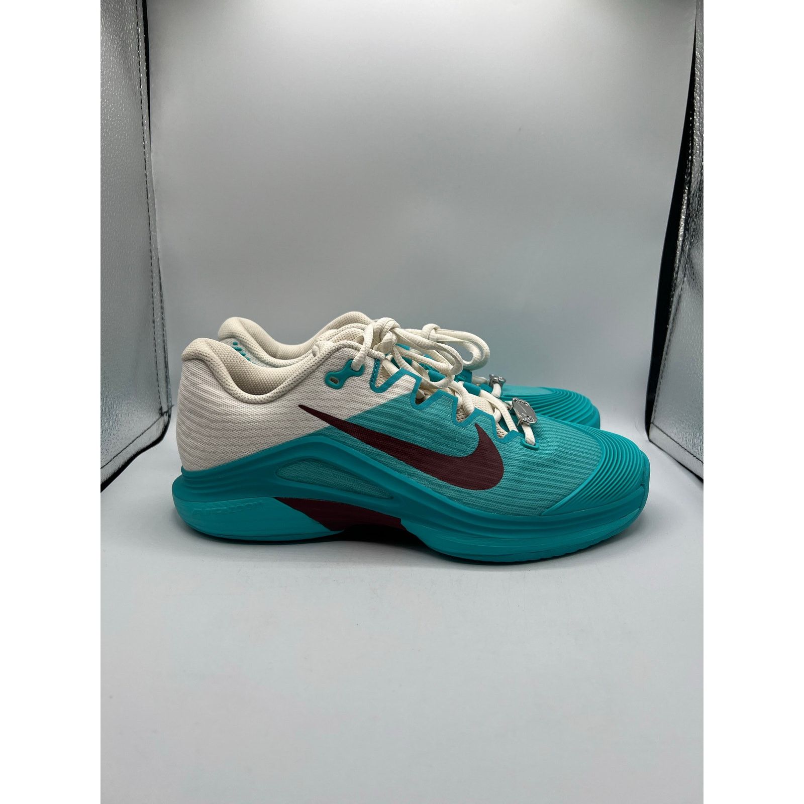 Nike Wmns NikeCourt Air Zoom Vapor 12 Premium HC “Dusty Cactus” Size US 7.5 / IT 37.5 - 3 Thumbnail