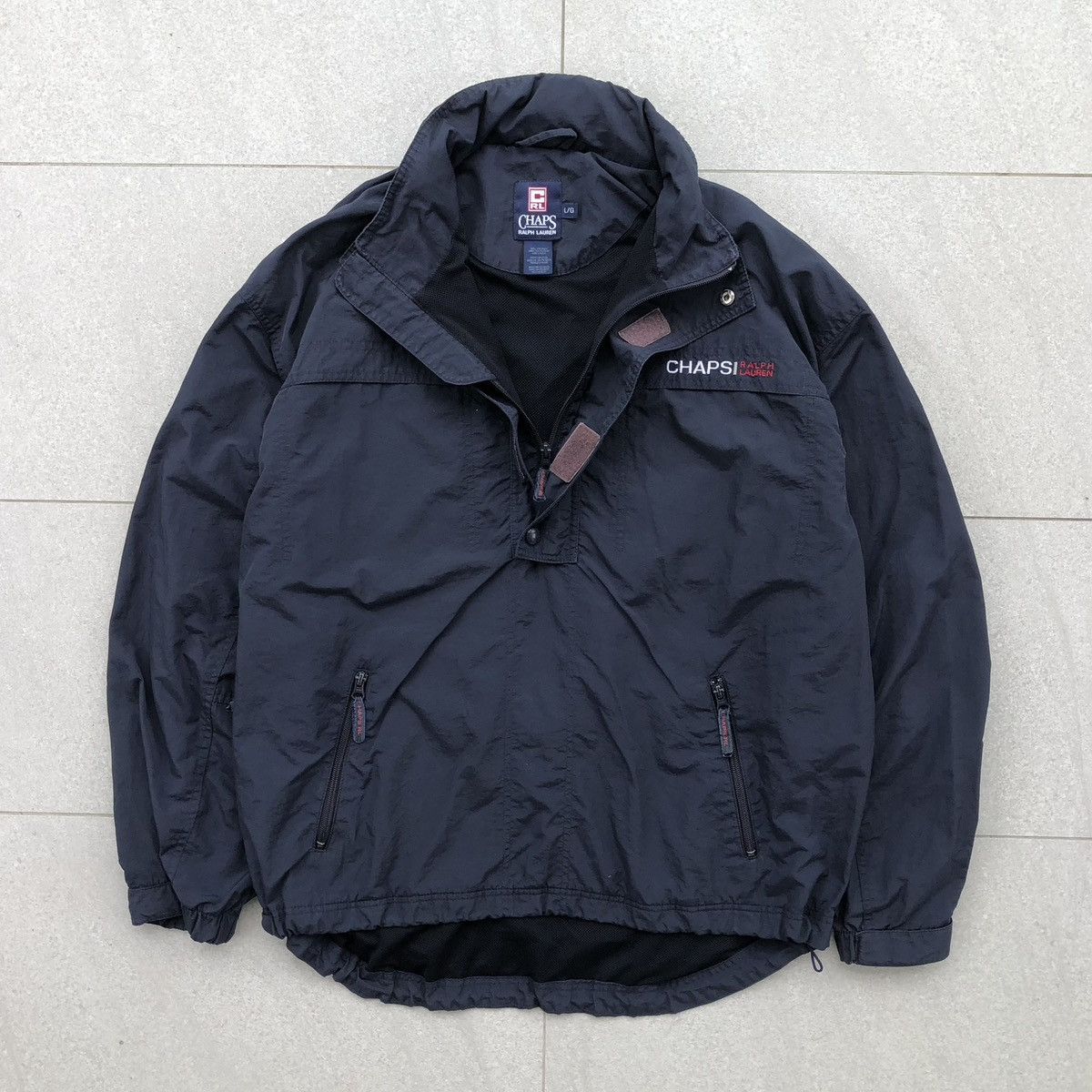Chaps Ralph Lauren Vintage Chaps Ralph Lauren half-zip nylon anorak jacket Size US M / EU 48-50 / 2 - 3 Thumbnail