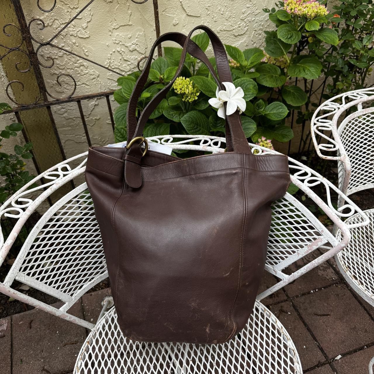 Coach Dark Brown Vintage Coach Waverly Tote Size ONE SIZE - 2 Thumbnail