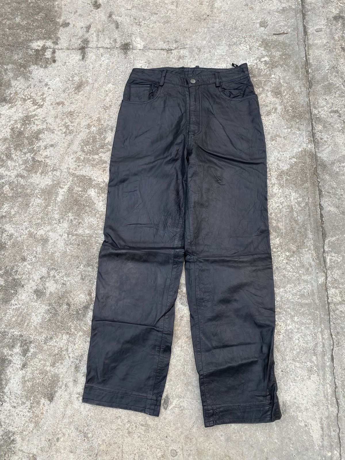 If Six Was Nine Context Japanese Leather Pants Archived Size US 31 - 1 Thumbnail