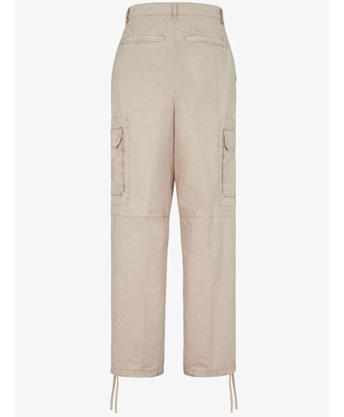 Fendi o1loc1c0824 Trousers in Beige Size US 32 / EU 48 - 2 Thumbnail