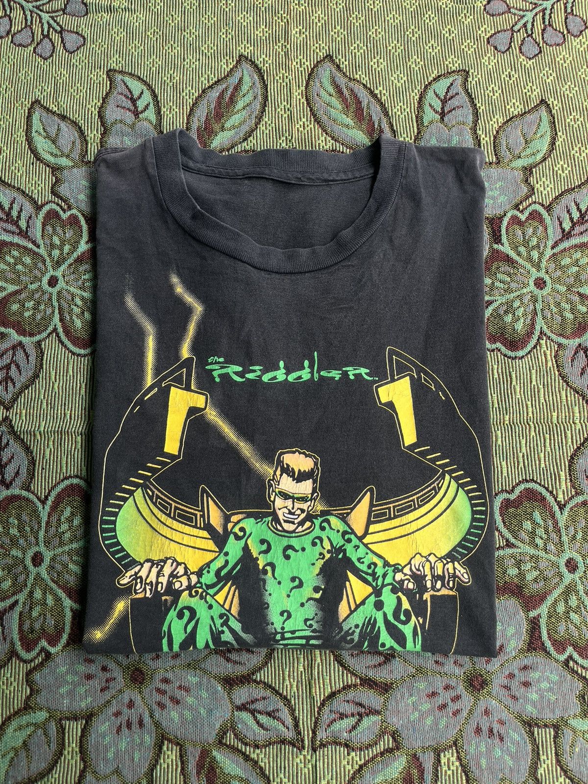 DC Comics Vintage The Riddler DC Comics 1995’s Novel Teez T-shirt Size US XL / EU 56 / 4 - 1 Thumbnail