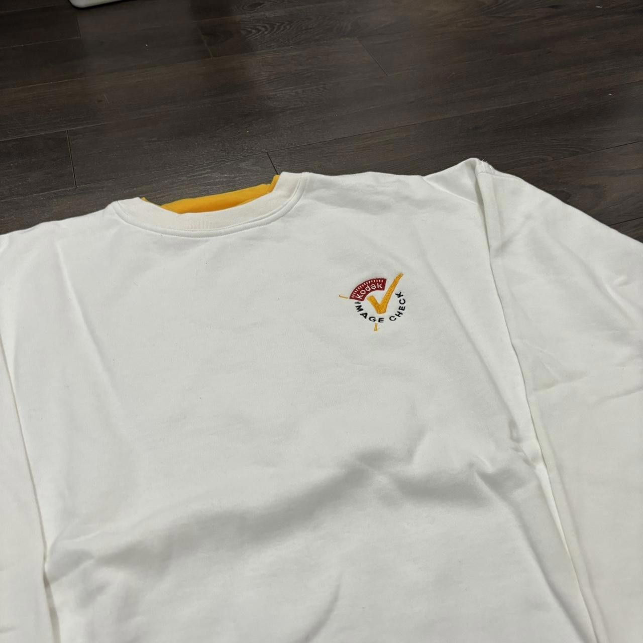 Kodak Vintage Kodak Photo Check Crewneck Sweatshirt 90s XL Size US XL / EU 56 / 4 - 2 Thumbnail