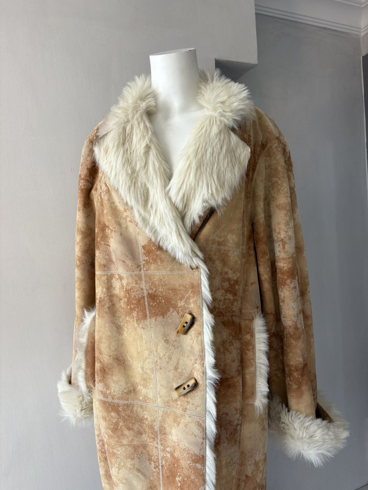 Vintage y2k leather coat Size XL / US 12-14 / IT 48-50 - 18 Thumbnail