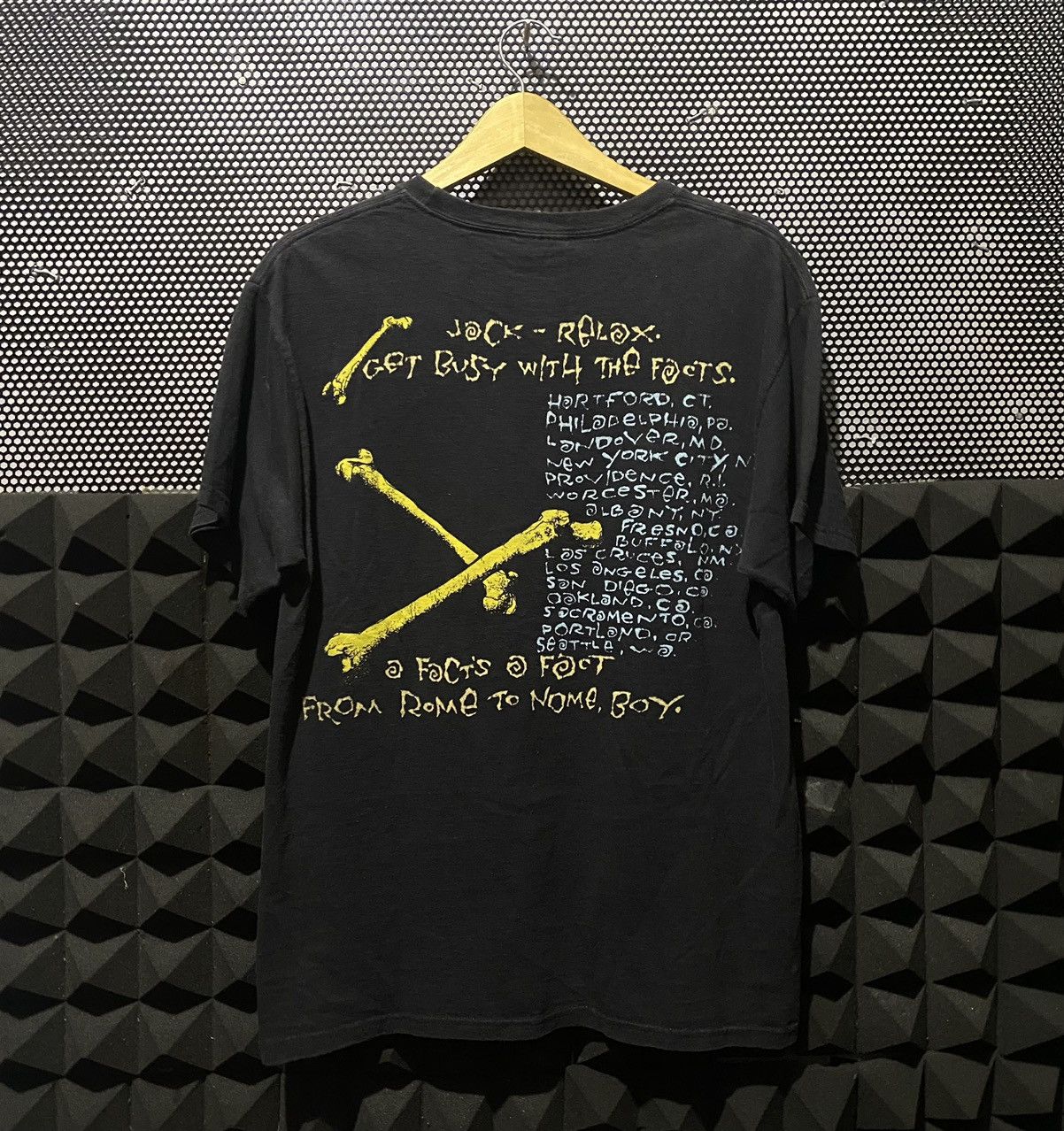Band Tees × Hanes × Vintage Band Rush Roll The Bones tour tee 2009 pushead domino boy Size US M / EU 48-50 / 2 - 7 Thumbnail