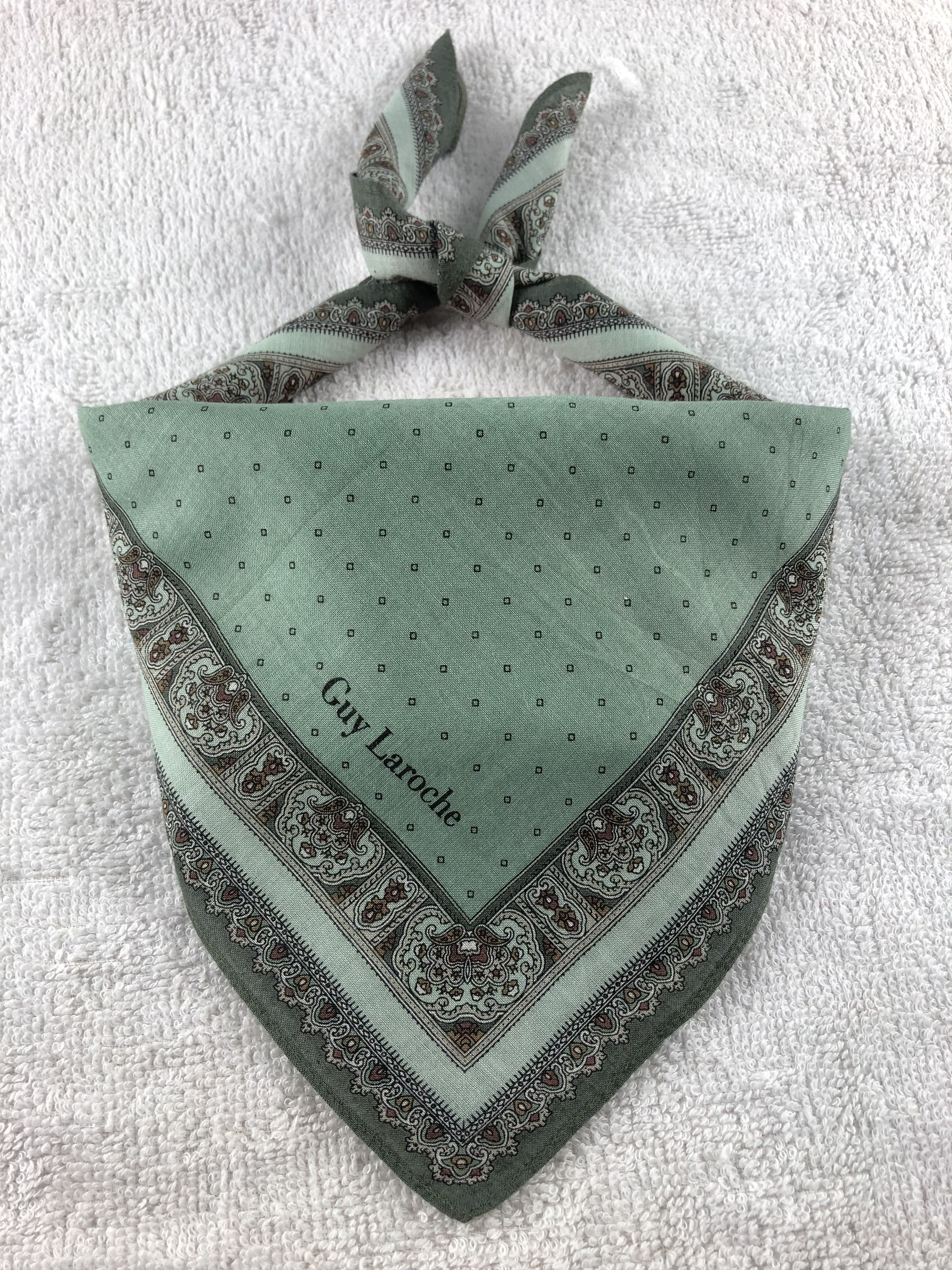 Guy Laroche × Vintage Guy Laroche Handkerchief / Bandana / Neckerchief Size ONE SIZE - 2 Thumbnail