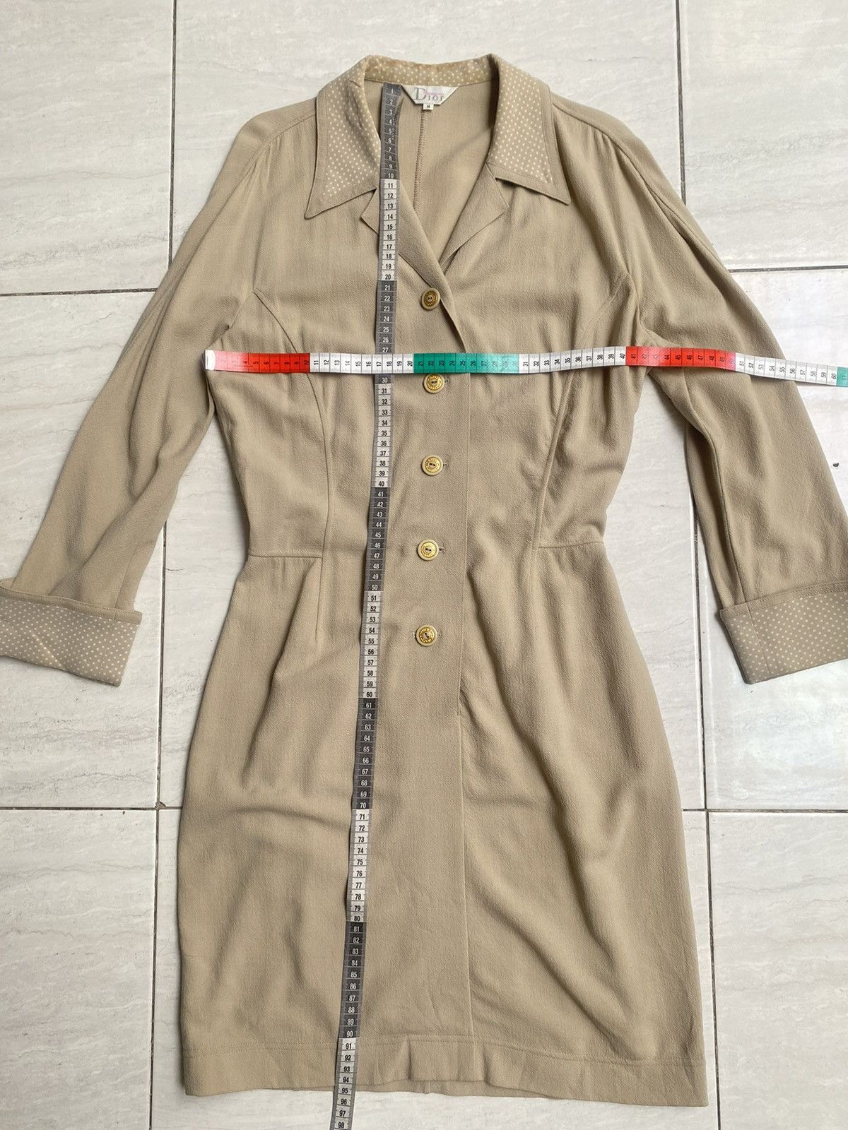 Dior DIOR Mademeiselle Midi Dress Size XS / US 0-2 / IT 36-38 - 11 Thumbnail