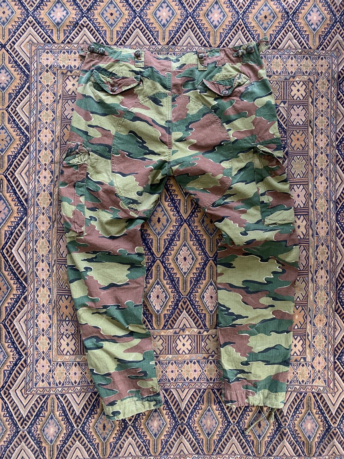 Polo Ralph Lauren Polo Ralph Lauren Camo Trousers Size US 38 / EU 54 - 2 Thumbnail