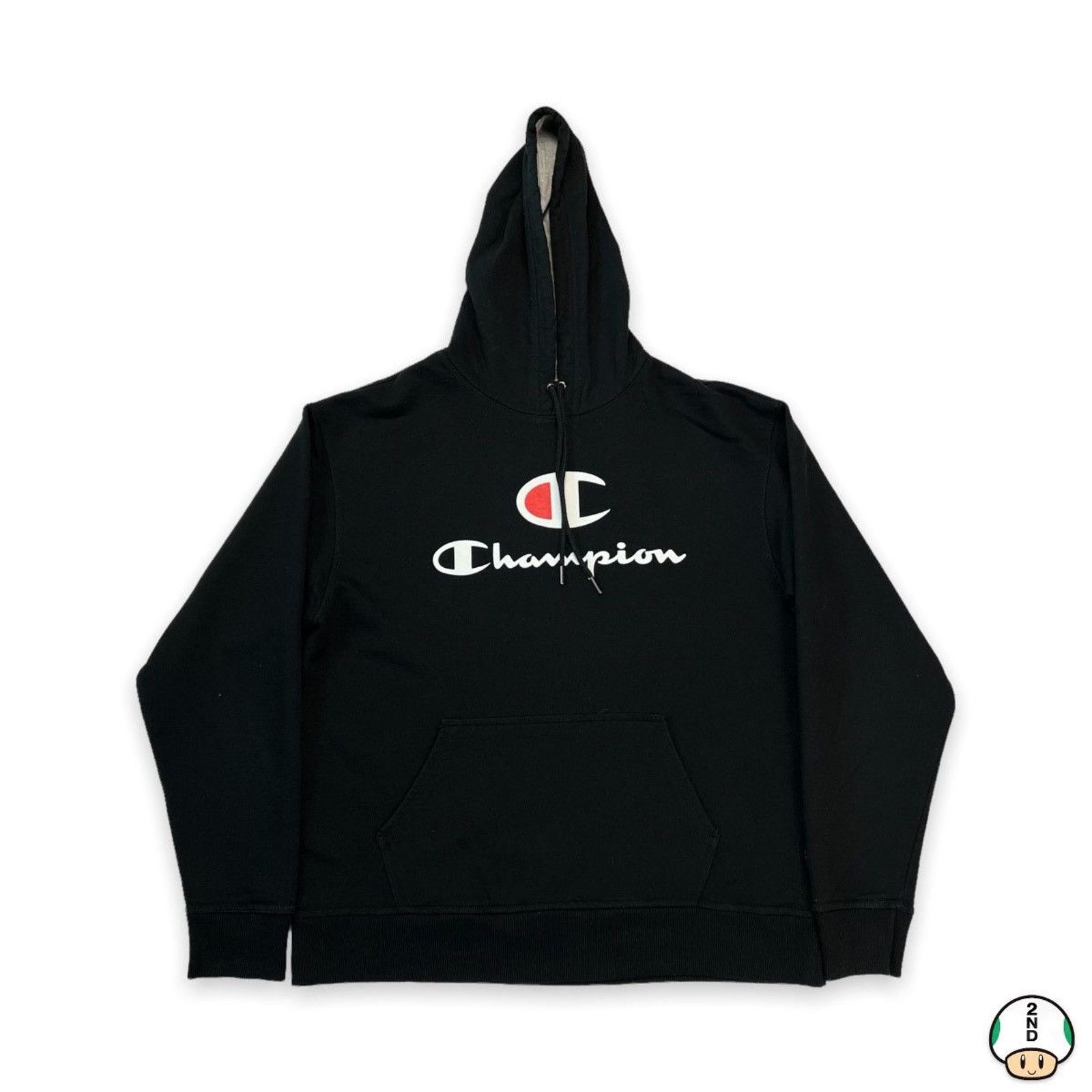 Champion × Supreme Supreme x Champion Hooded Sweatshirt Black