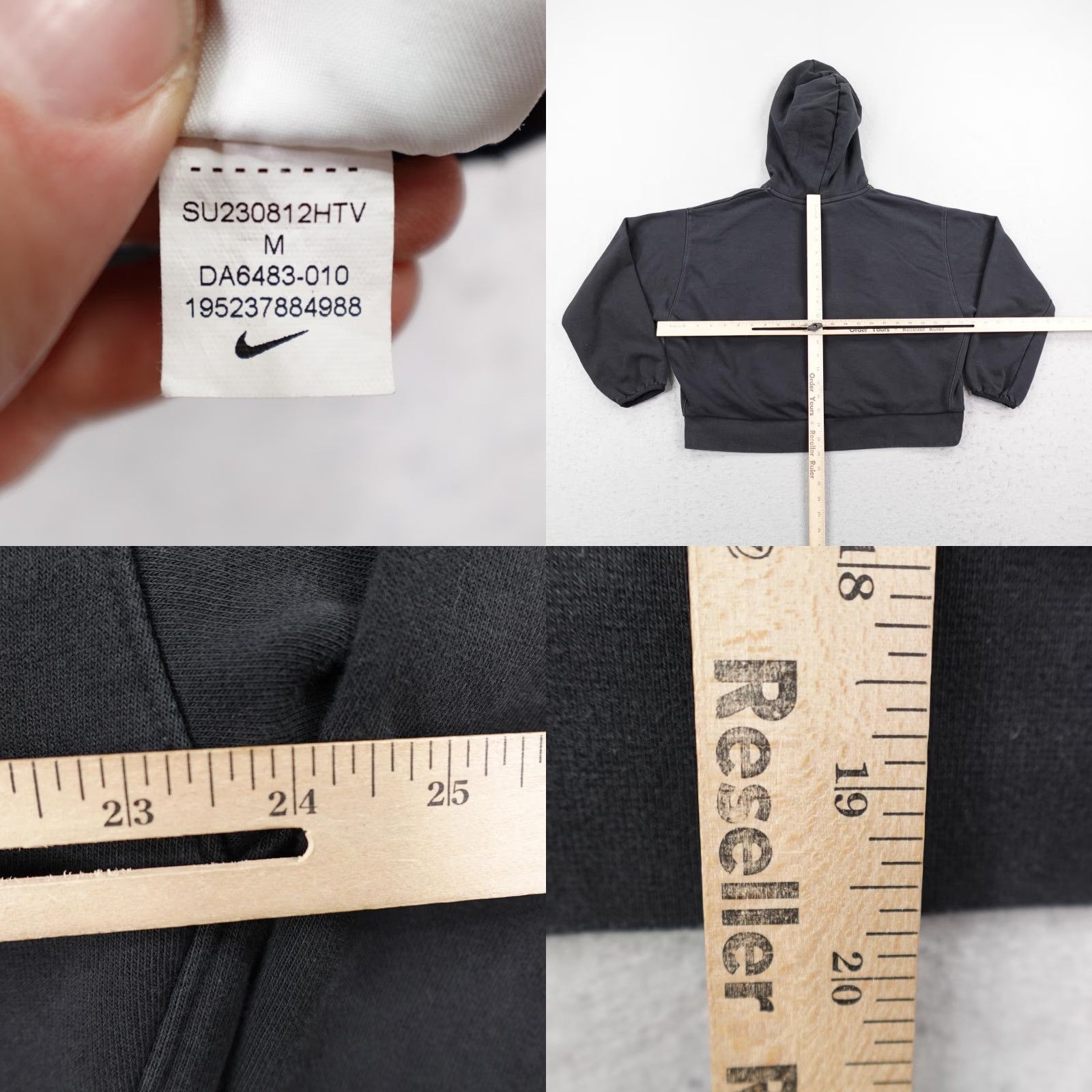 Nike Nike Hoodie Womens Medium Black Dri Fit Swoosh Fly Standard Issue Sweatshirt Size M / US 6-8 / IT 42-44 - 8 Thumbnail