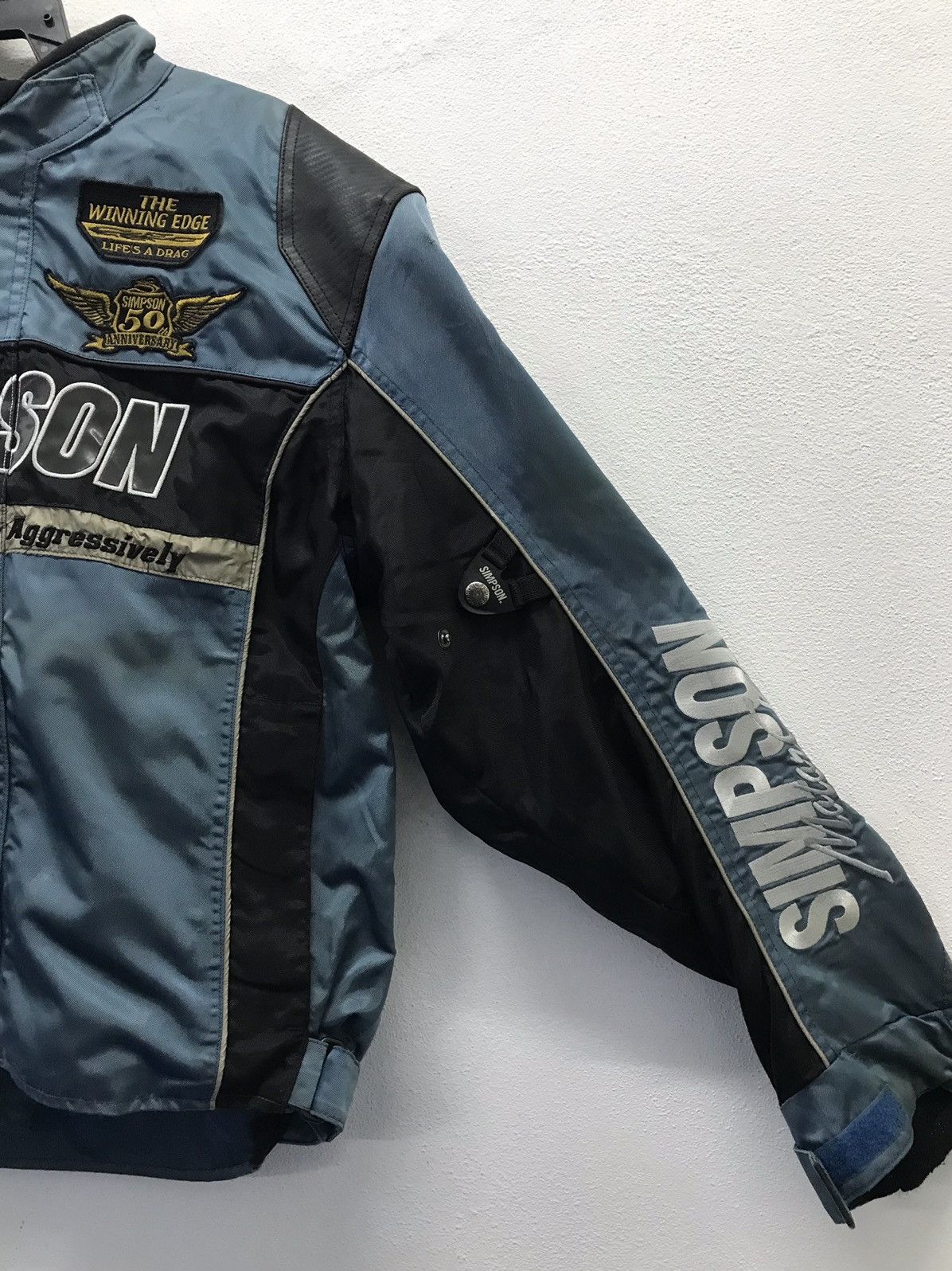 Japanese Brand Vintage Simpson Riders Club North Carolina Usa Jacket Size US L / EU 52-54 / 3 - 10 Thumbnail
