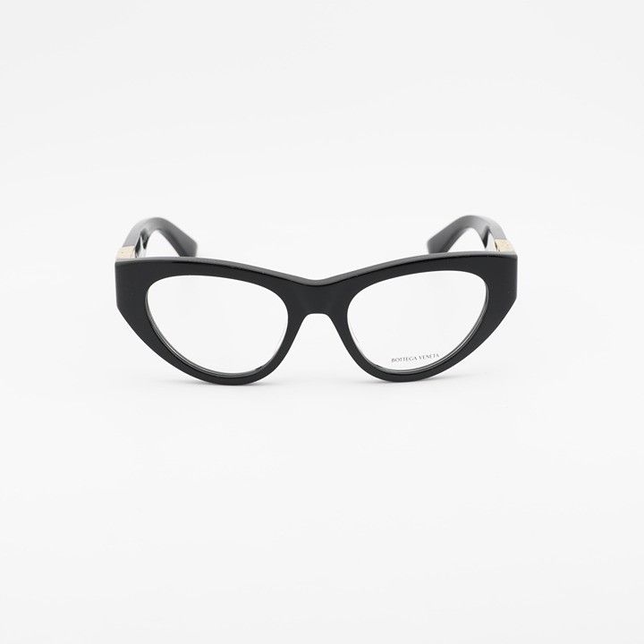 Bottega Veneta Bottega Veneta BV1179O 001 Eyeglasses Black 51mm Cat Eye Fra Size ONE SIZE - 6 Thumbnail