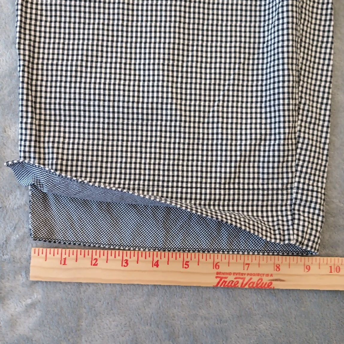 Talbots Talbots Woman Cropped Pants Plus 24W Black Plaid High Rise Cropped Lightweight Cotton Blend Straight Inseam 27.5 in Women Mens? Size 42" / US 20 - 6 Thumbnail