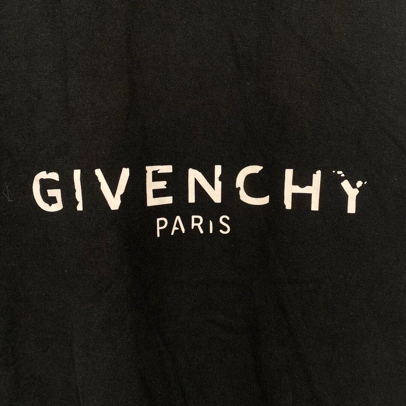 Givenchy Givenchy Distressed lettering short-sleeve Size US XS / EU 42 / 0 - 5 Thumbnail