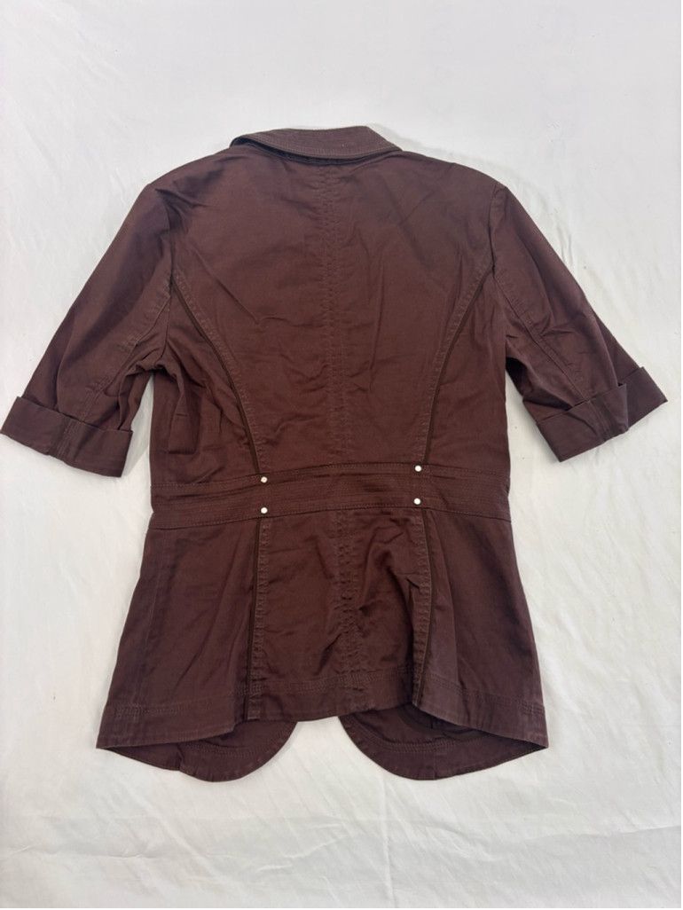 White House Black Market Women's White House Black Market Brown Jacket Size 6 Size M / US 6-8 / IT 42-44 - 14 Thumbnail