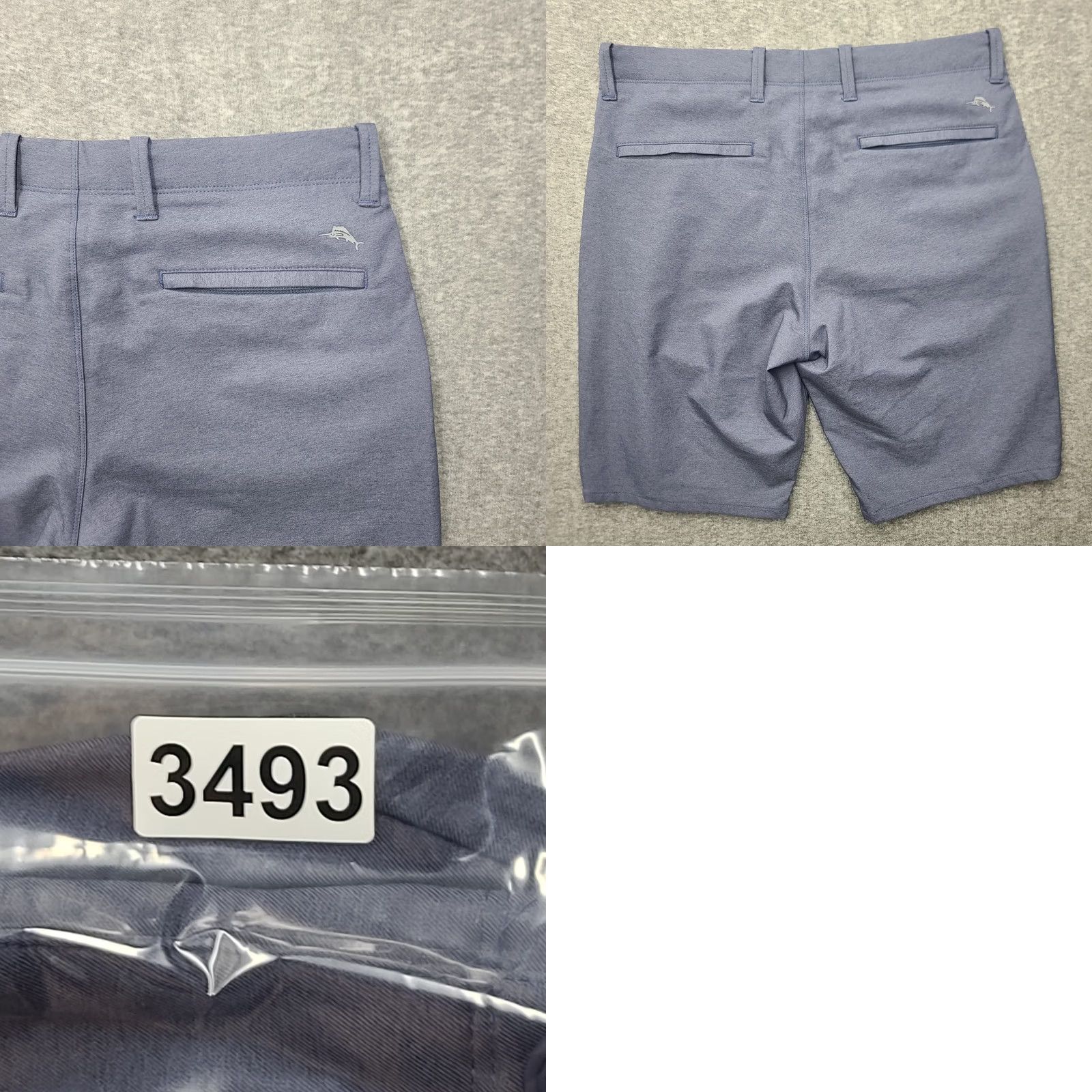 Tommy Bahama Tommy Bahama Boracay Shore Performance Shorts Mens 32 Blue Golf Stretch Chino Summer Casual Moisture Wicking Pockets Quick Dry Size US 32 / EU 48 - 9 Thumbnail