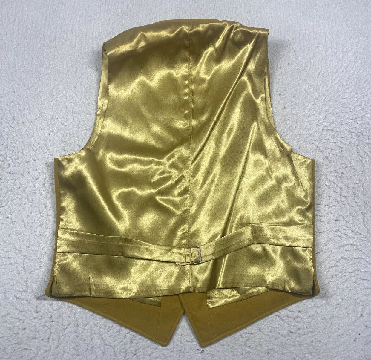 Paul Stuart Vintage Paul Stuart Vest Wool Gold Mens Small Size 34S - 7 Thumbnail