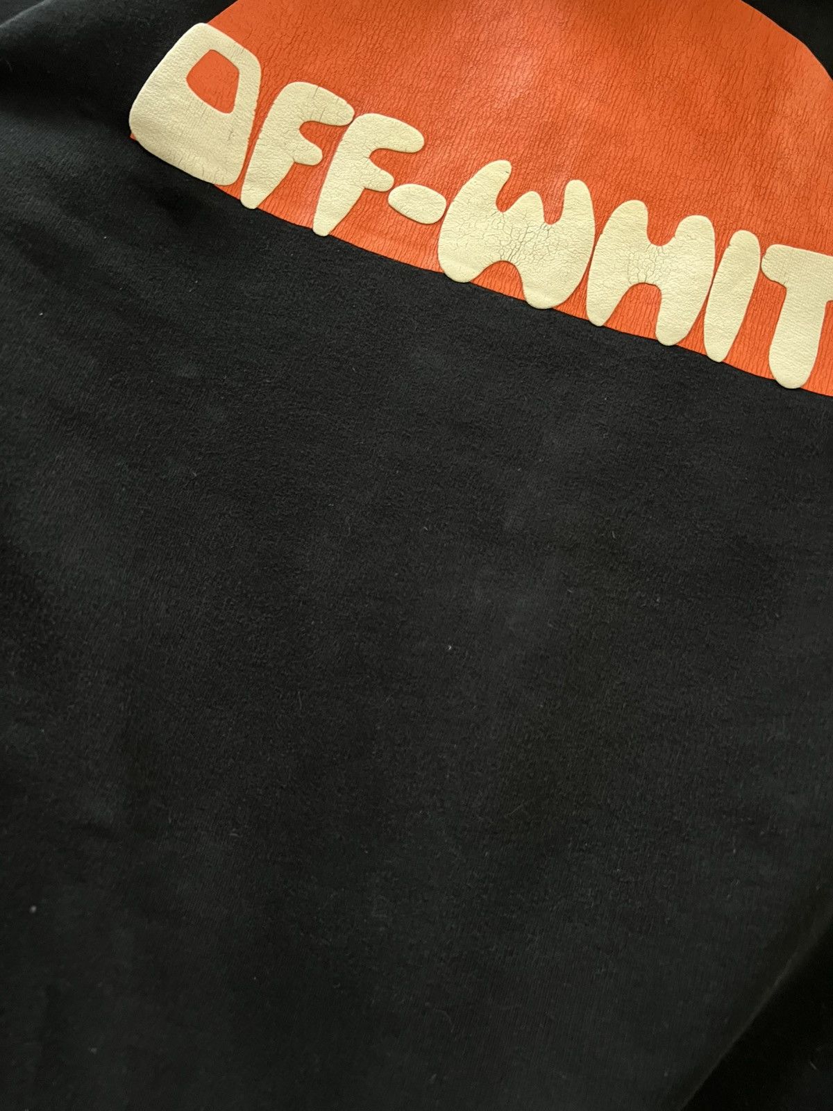 Off-White Off White Hoodie Big Logo Orange Print Medium Size US M / EU 48-50 / 2 - 19 Thumbnail